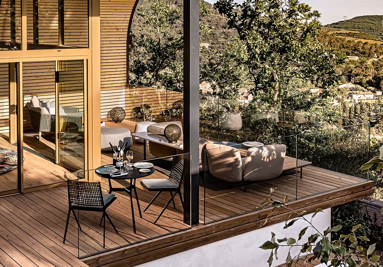 terrasse maison d'architecte 