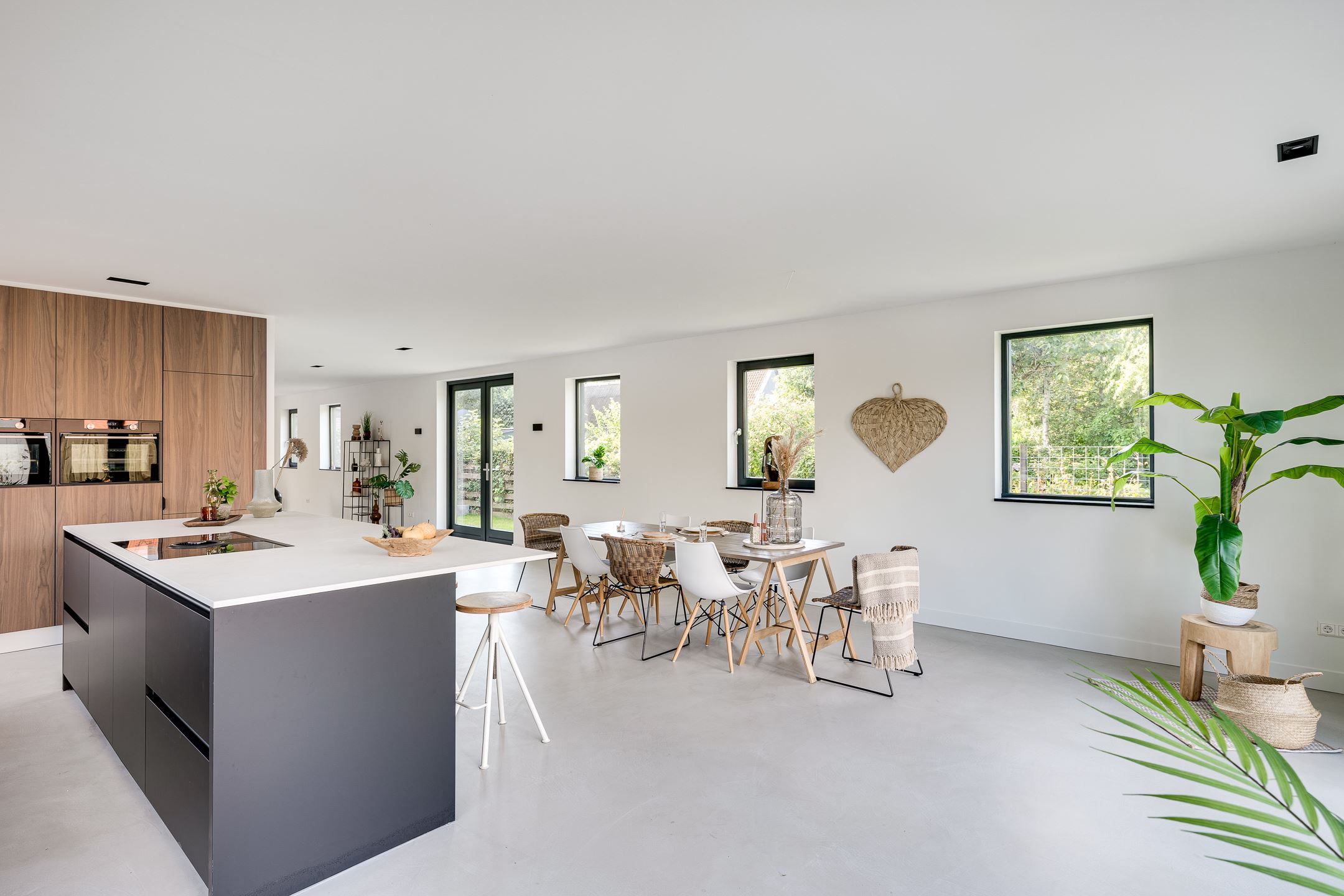 cuisine ouverte et salle à manger décoration naturelle cuisine ouverte et salle à manger décoration naturelle