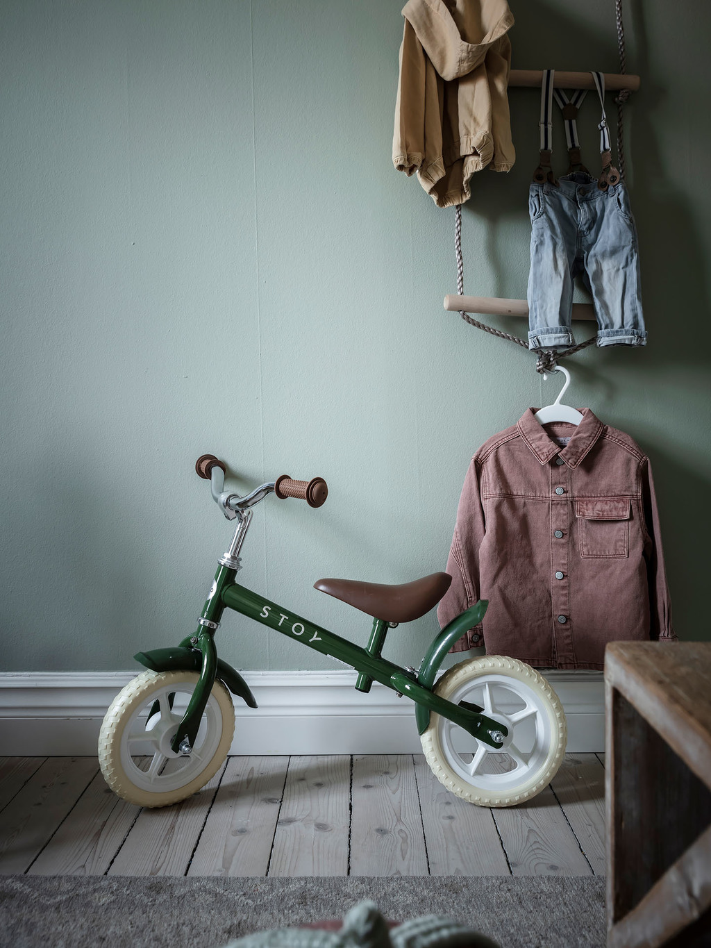 chambre enfant verte
