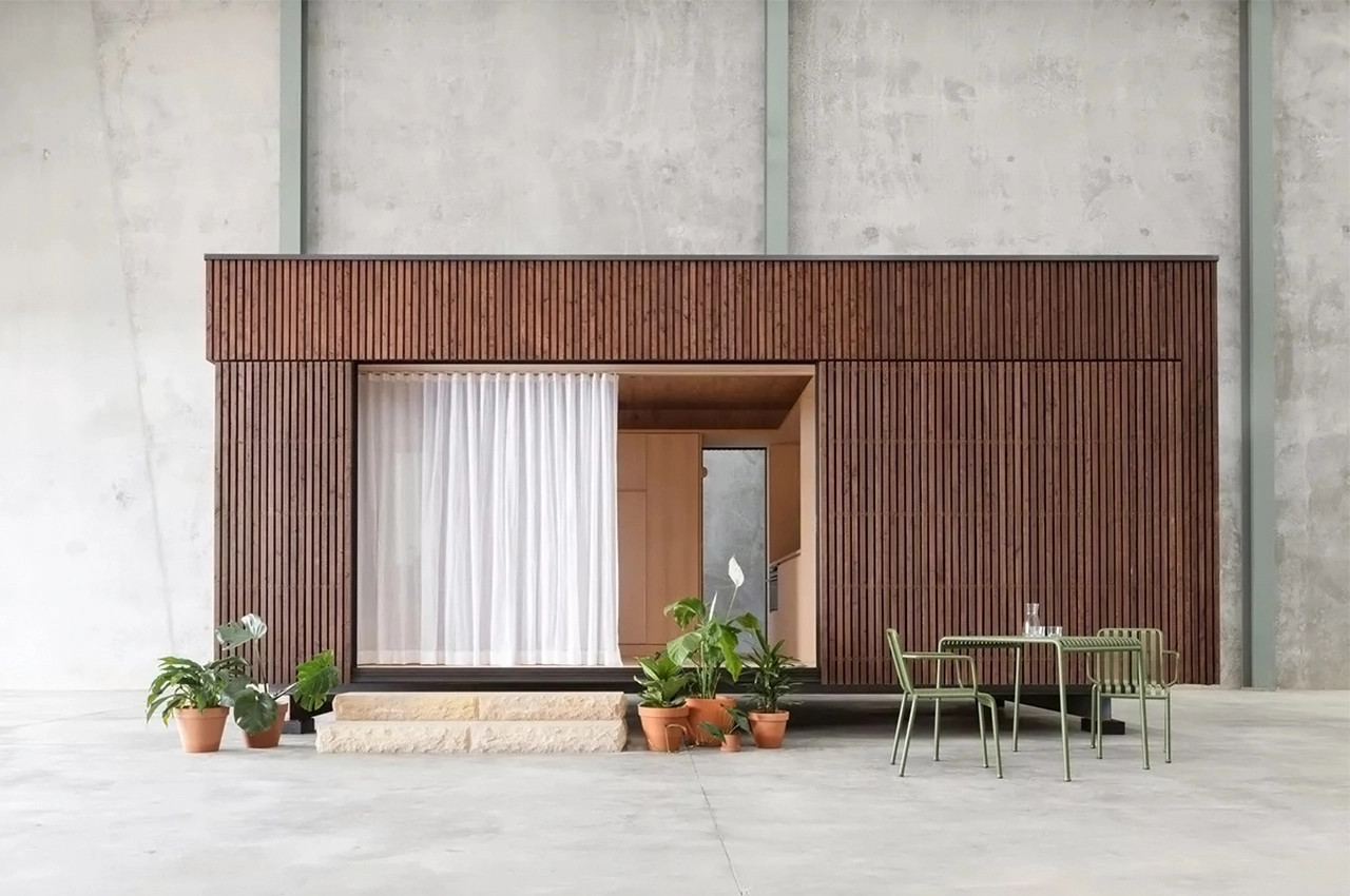 façade tiny house 20m2 façade tiny house 20m2