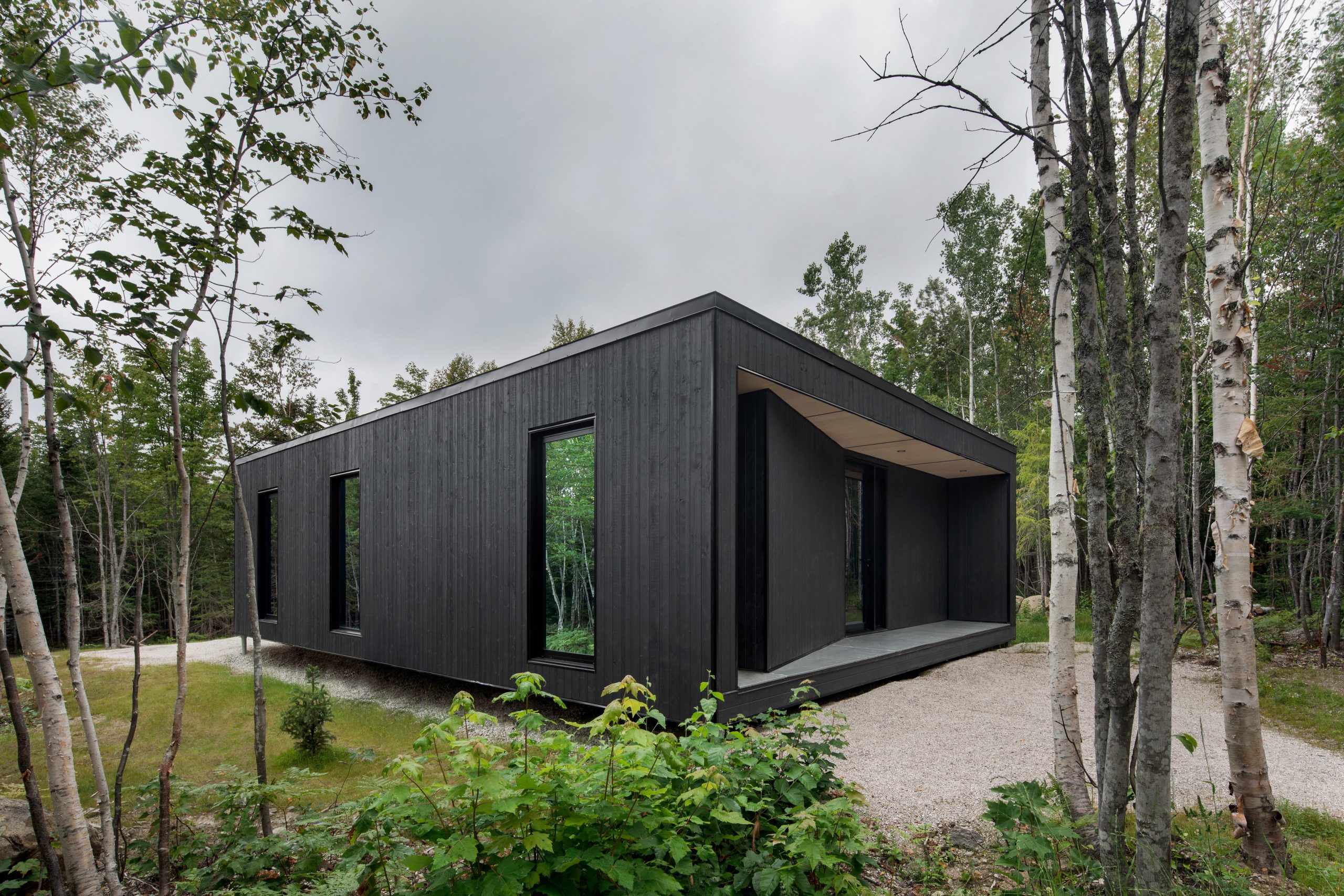 maison en bois noir maison en bois noir