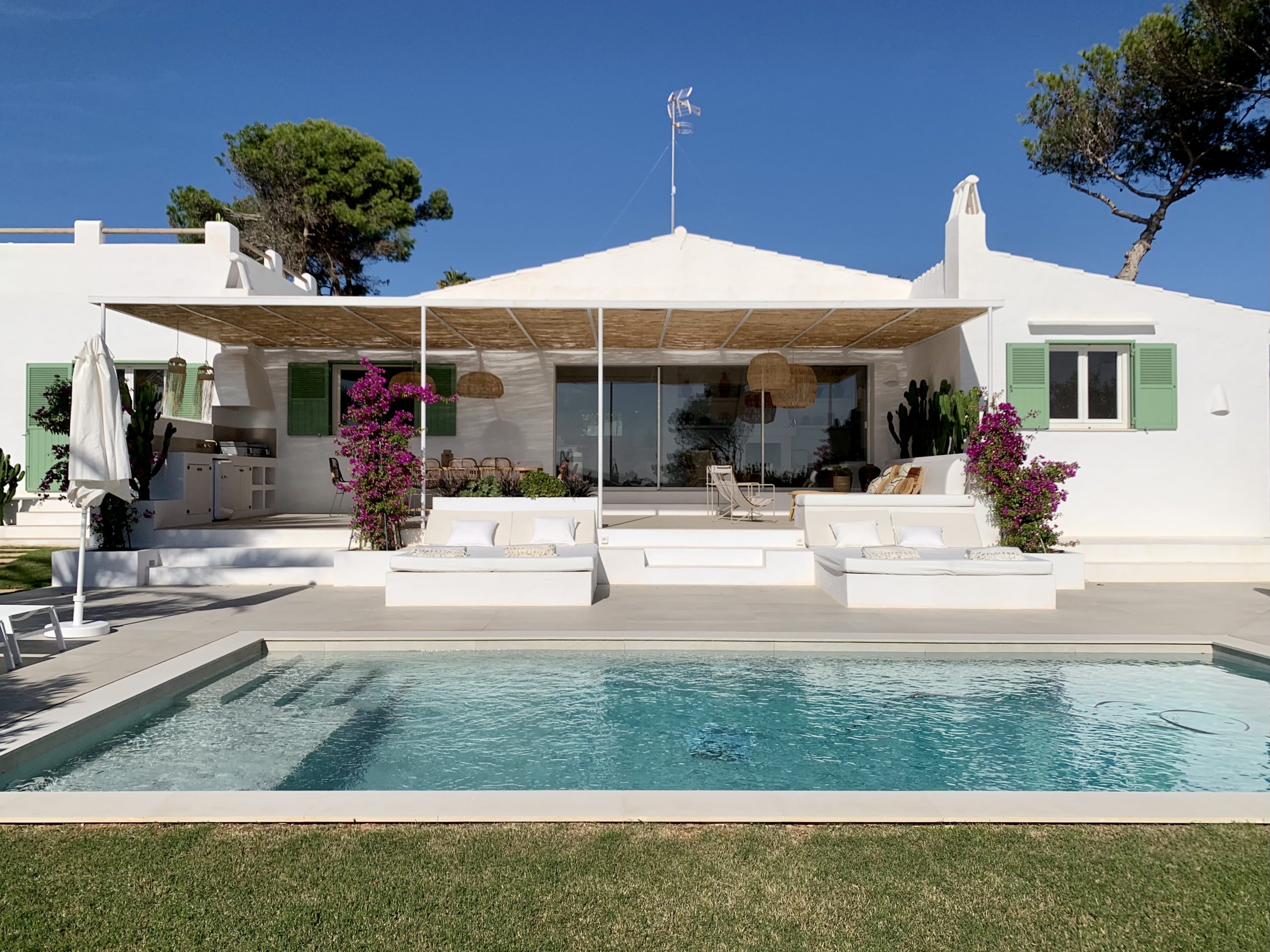 terrasse maison Minorque