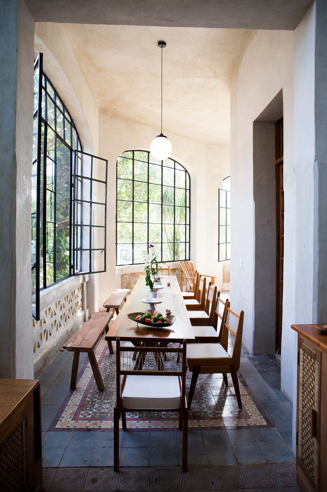 salle à manger Casa Puuc