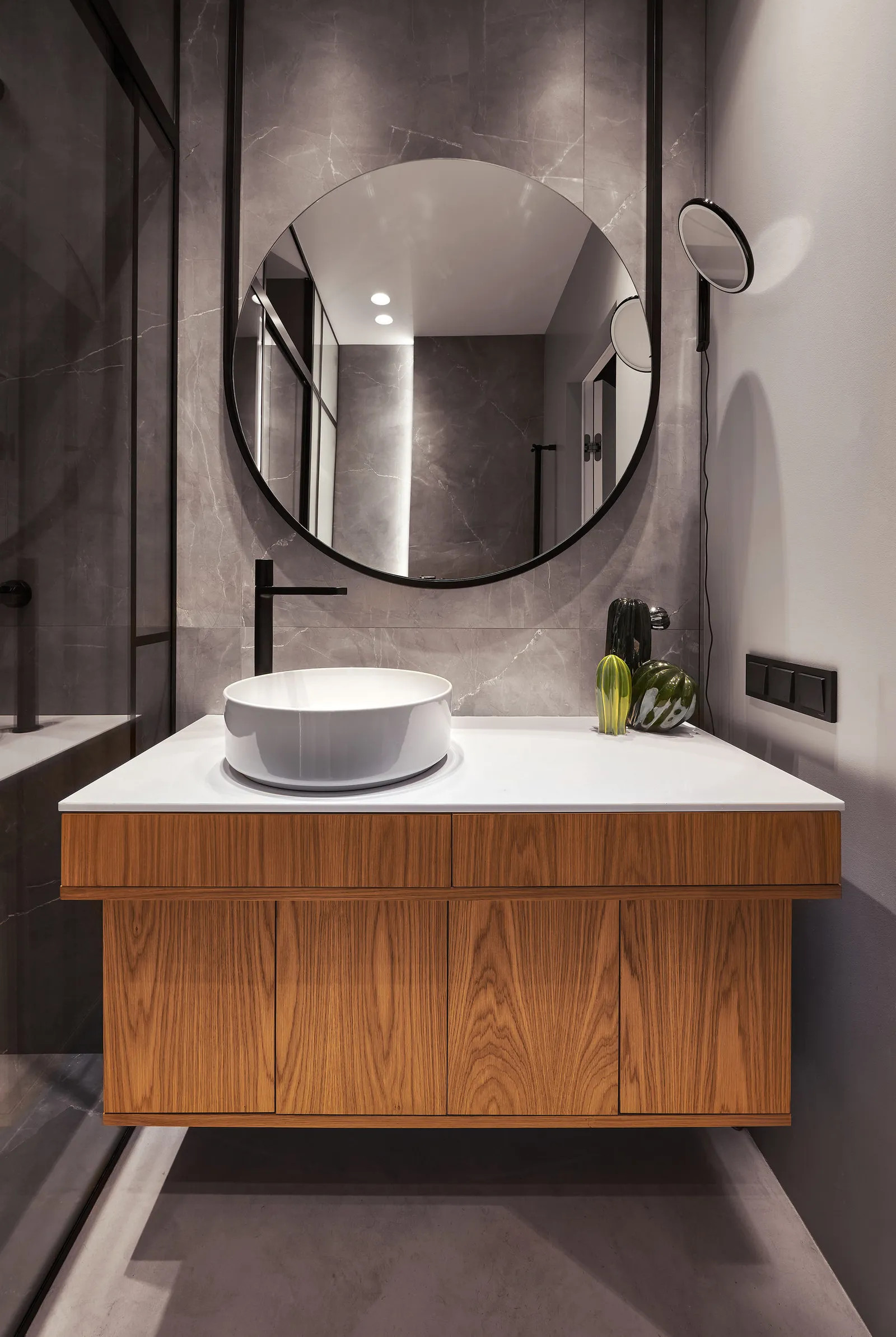 salle de bain marbre et bois salle de bain marbre et bois