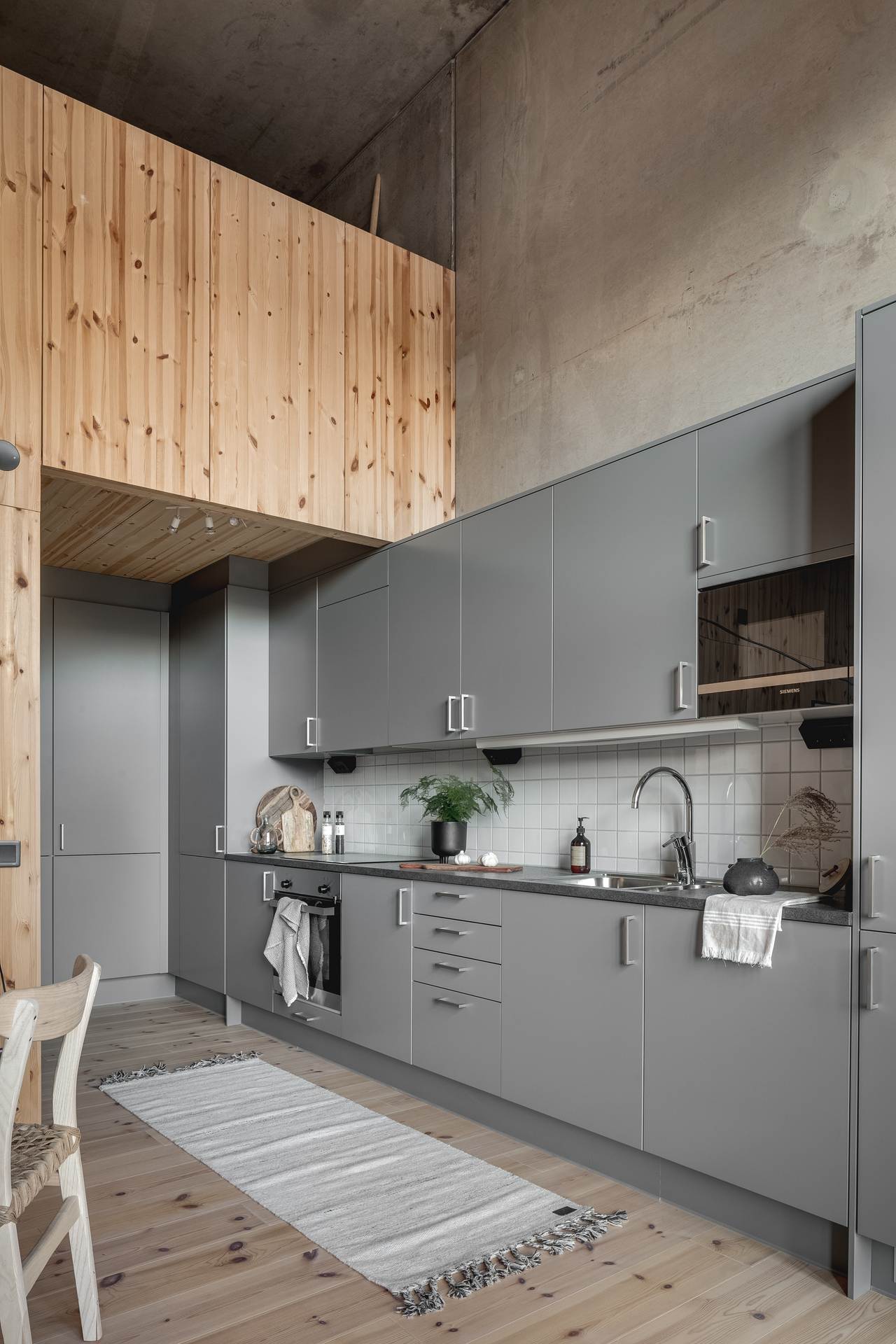 cuisine appartement design en duplex