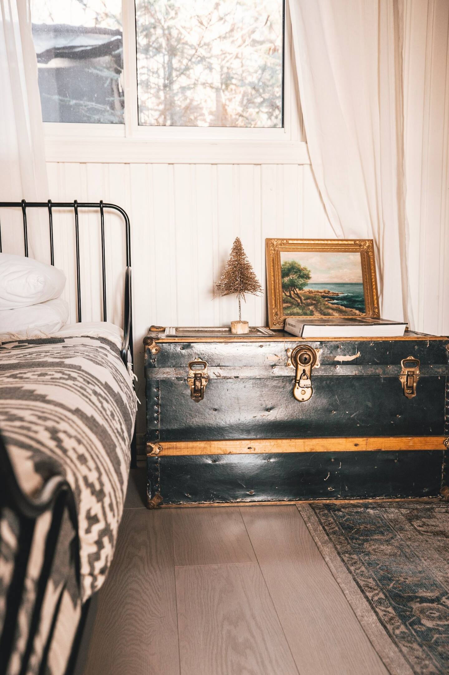 chambre décoration vintage
