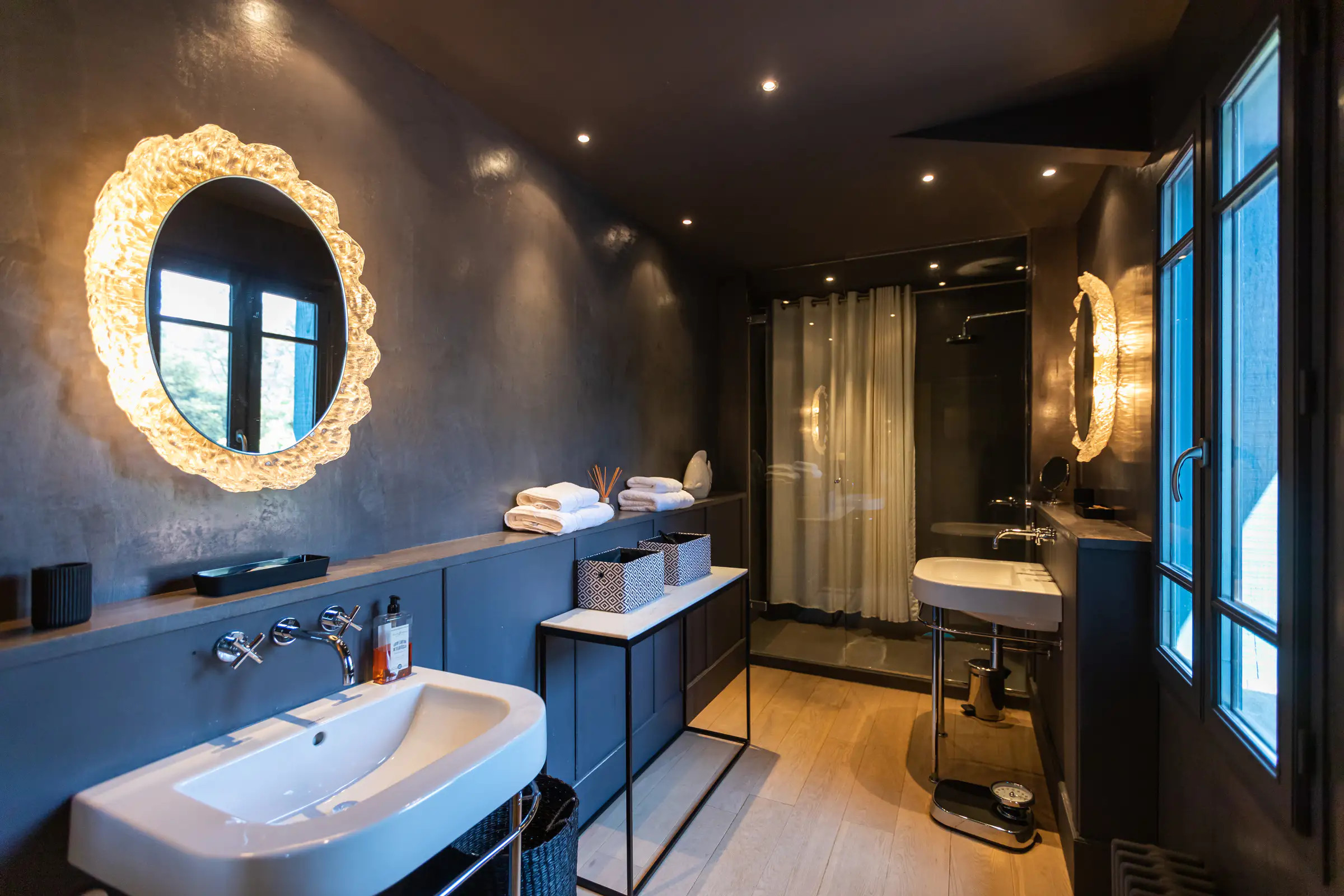 salle de bain grise salle de bain grise