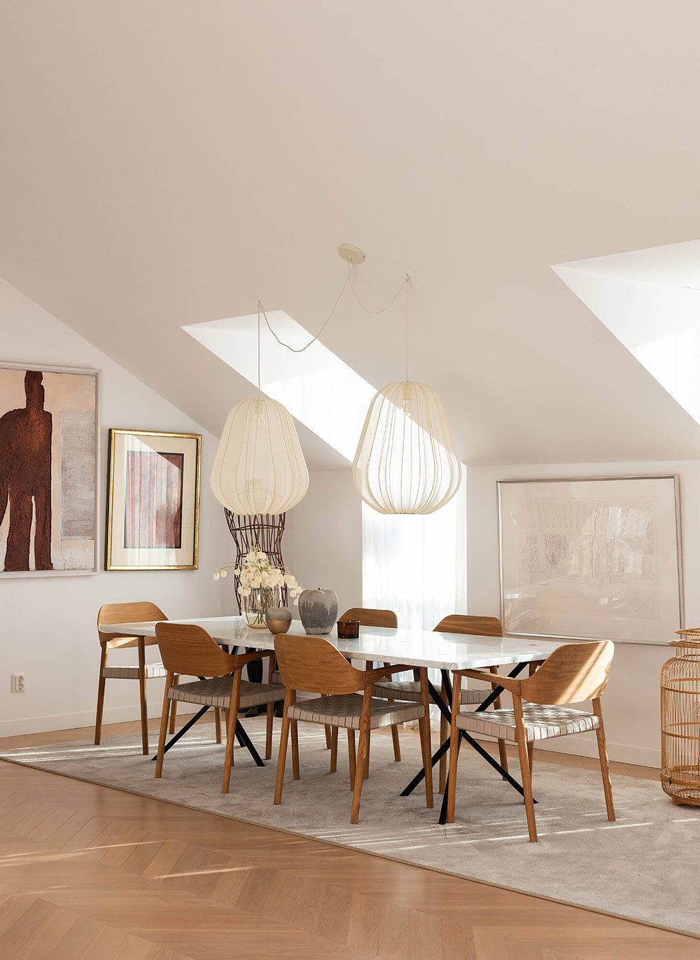 salle à manger appartement design