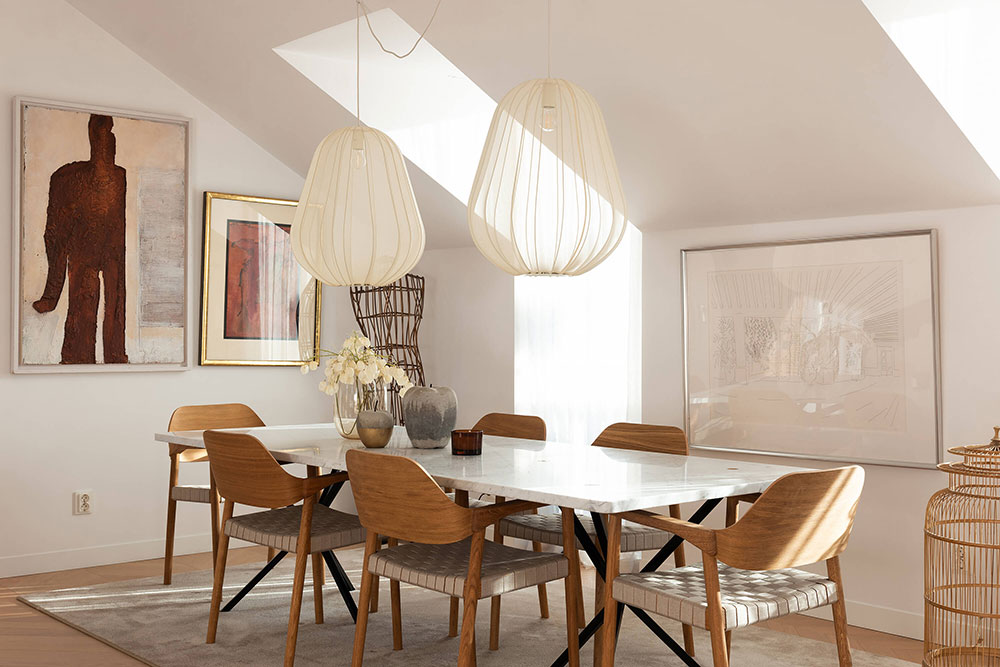 salle à manger appartement design