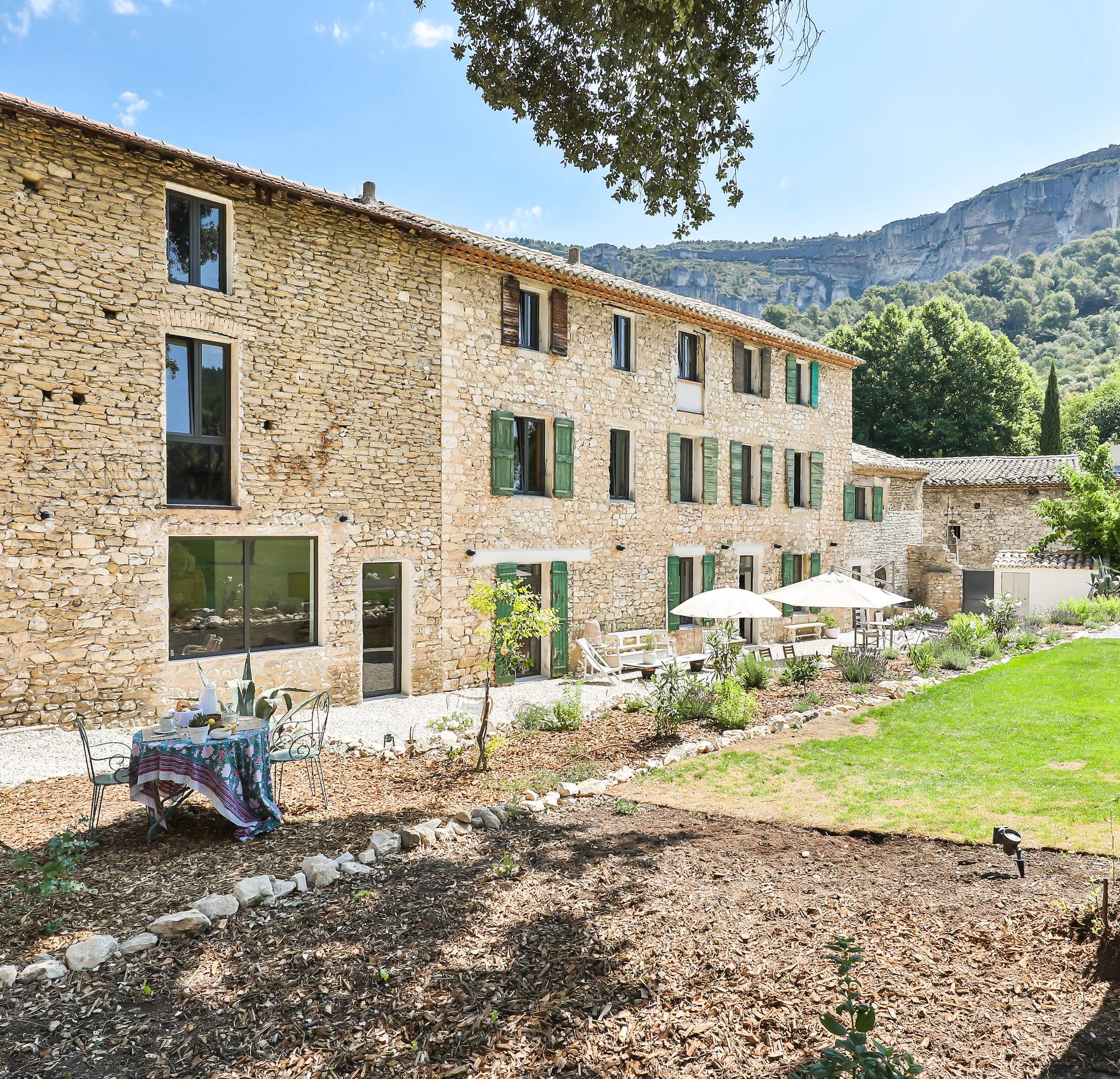 façade La Bastide Saint Martin façade La Bastide Saint Martin