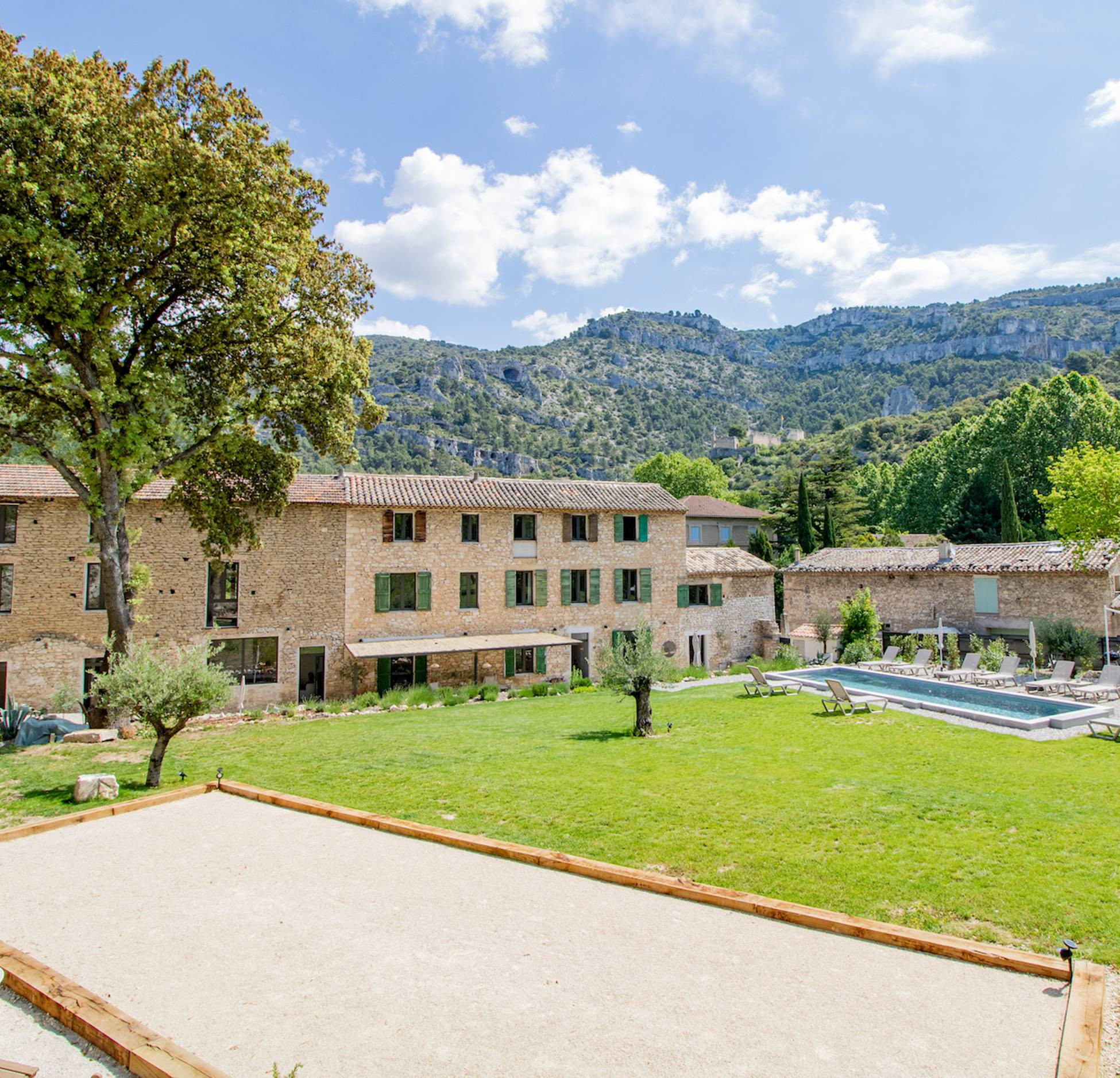 façade La Bastide Saint Martin façade La Bastide Saint Martin
