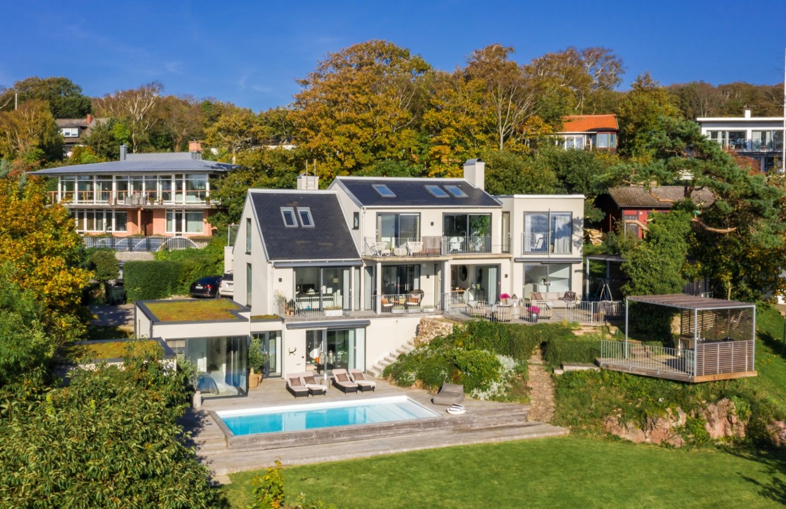 façade maison Suède