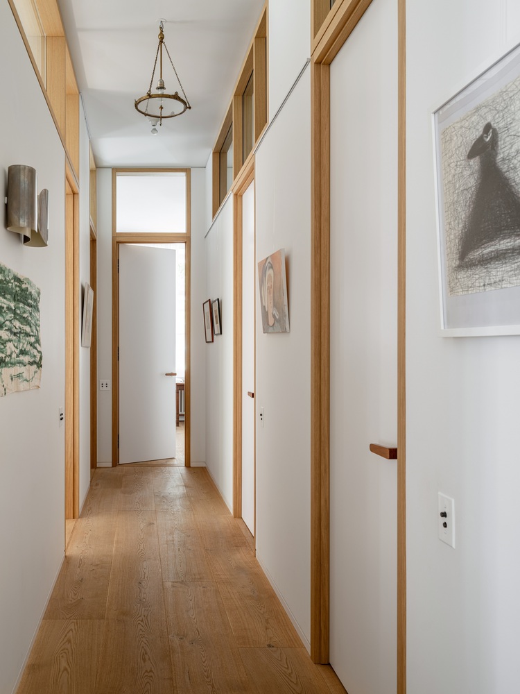 couloir blanc et bois couloir blanc et bois