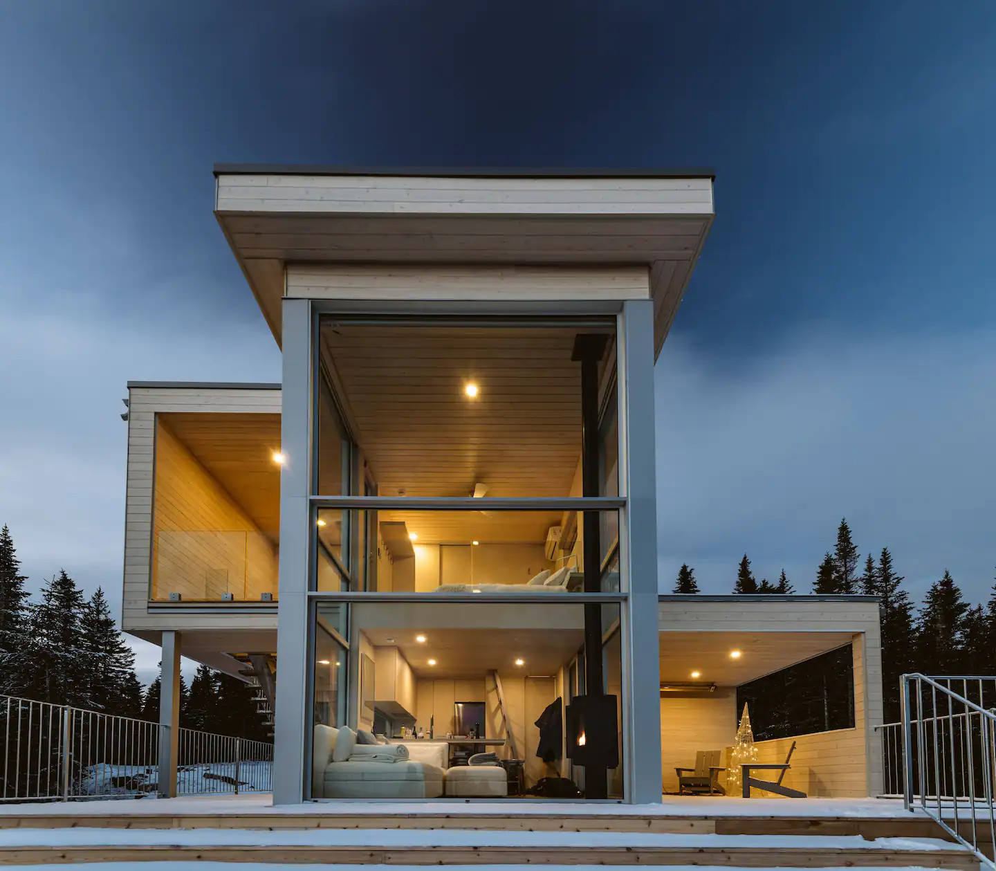 façade petite maison contemporaine