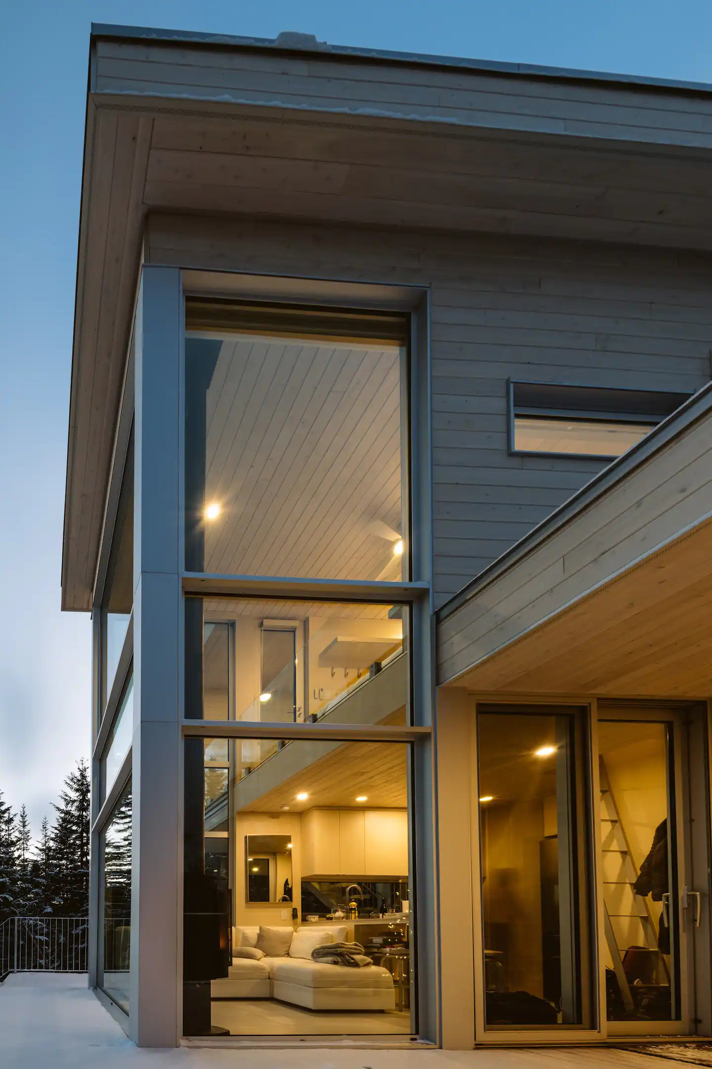 façade petite maison contemporaine