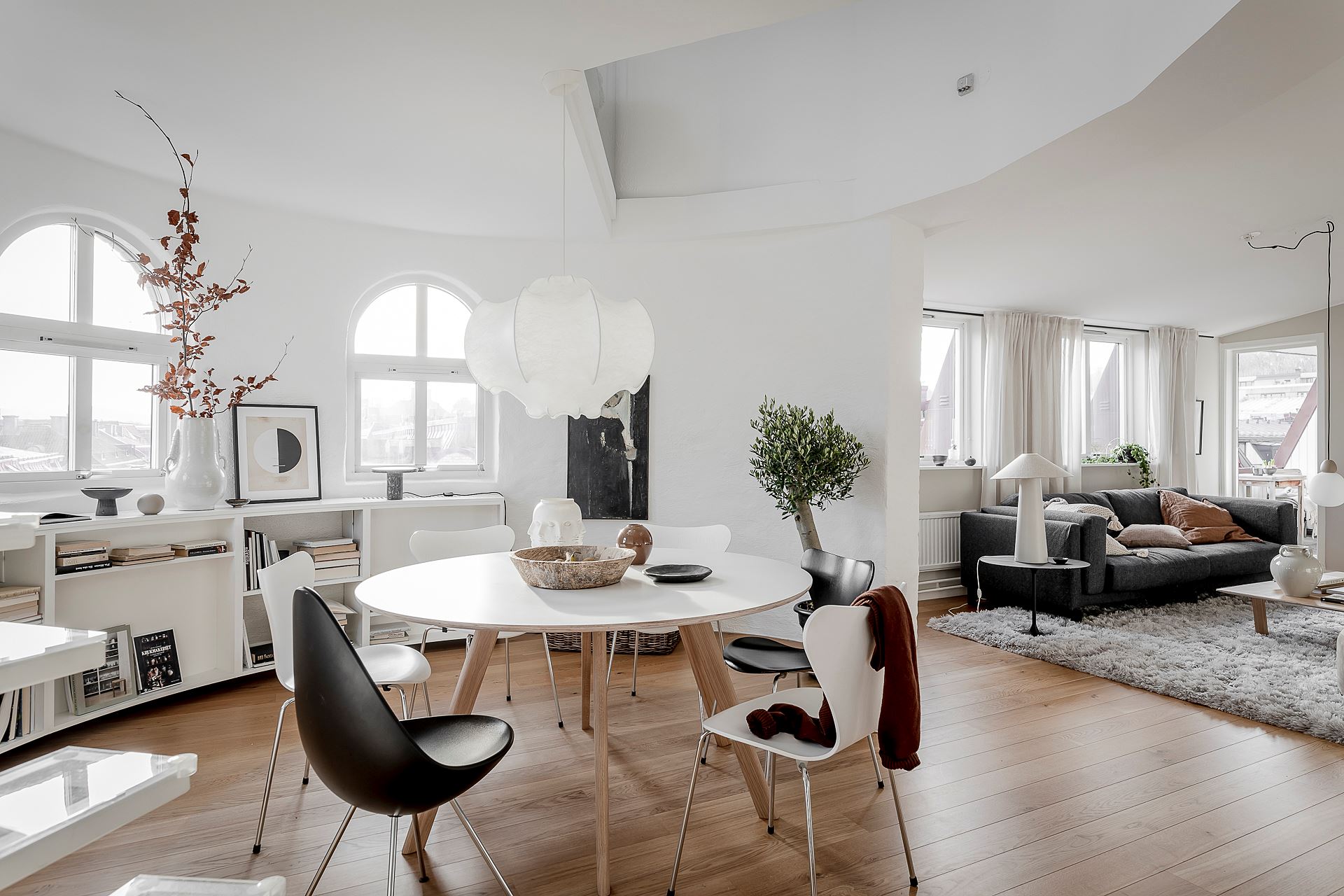 salle à manger appartement décoration blanche design salle à manger appartement décoration blanche design