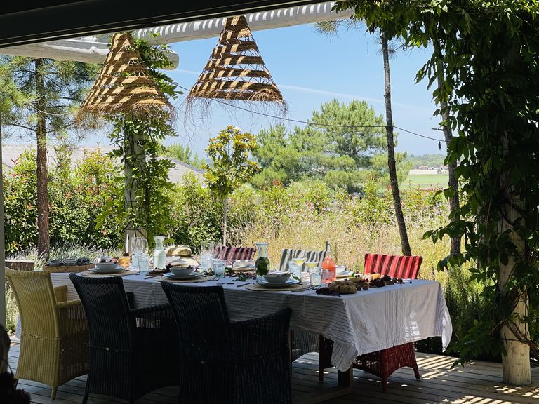 terrasse abritée