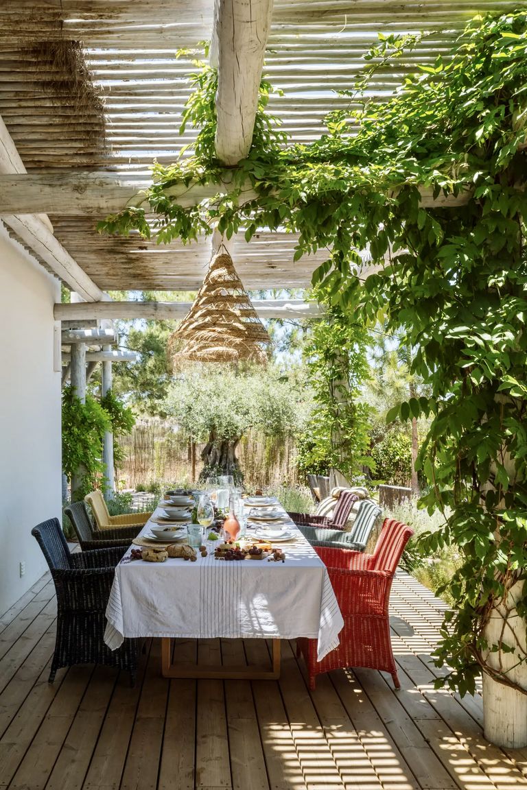 terrasse abritée