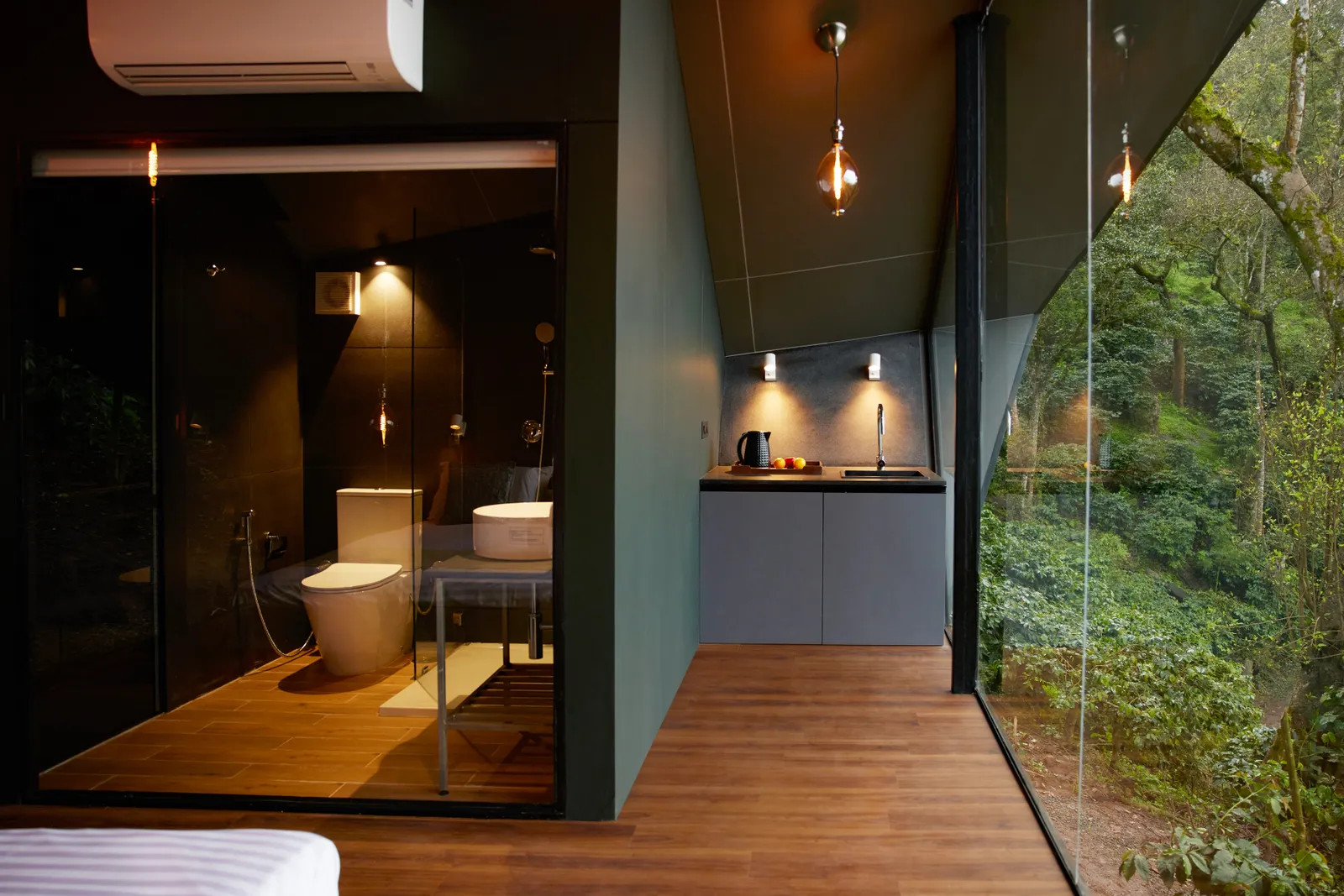 cuisine et salle de bain tiny house