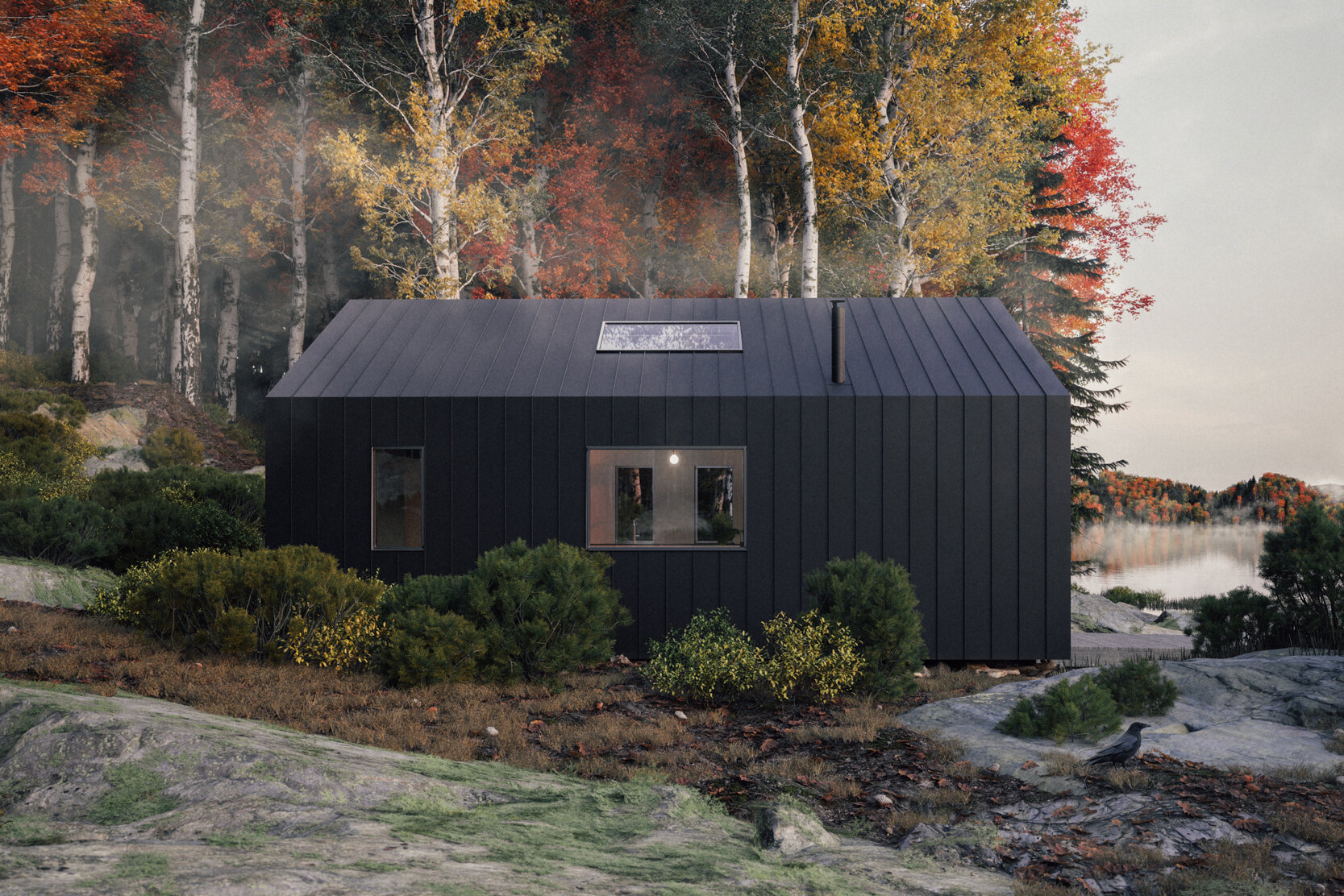 mini maison d'architecte