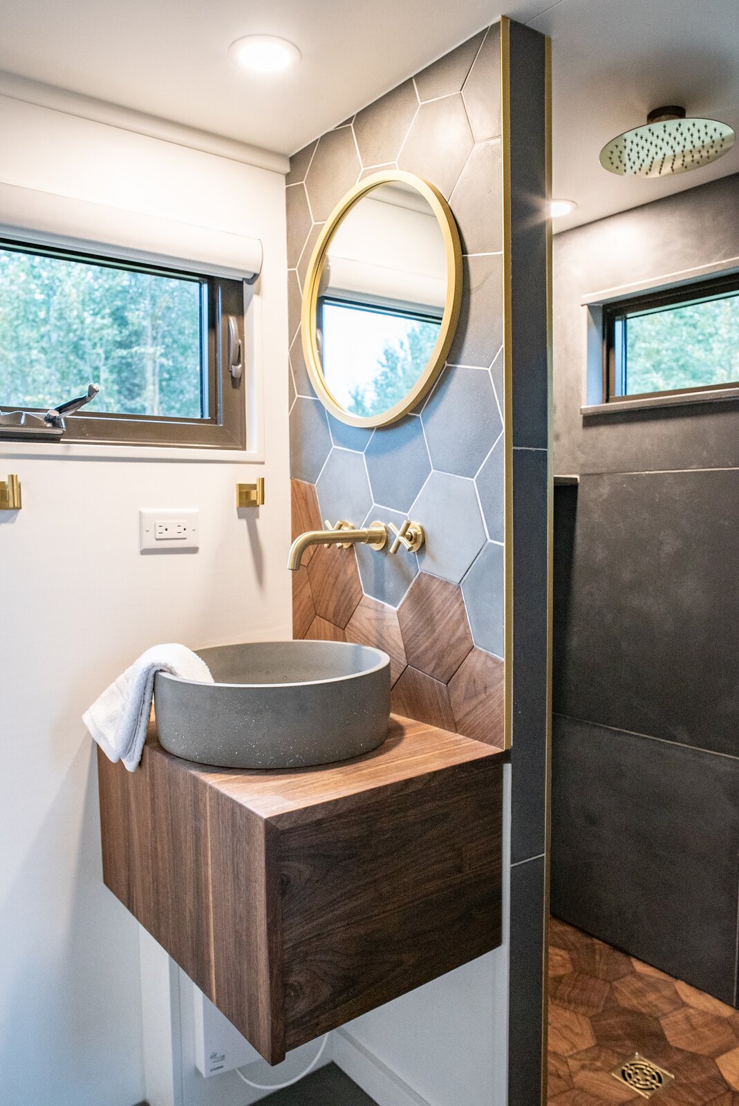 salle de bain mini maison