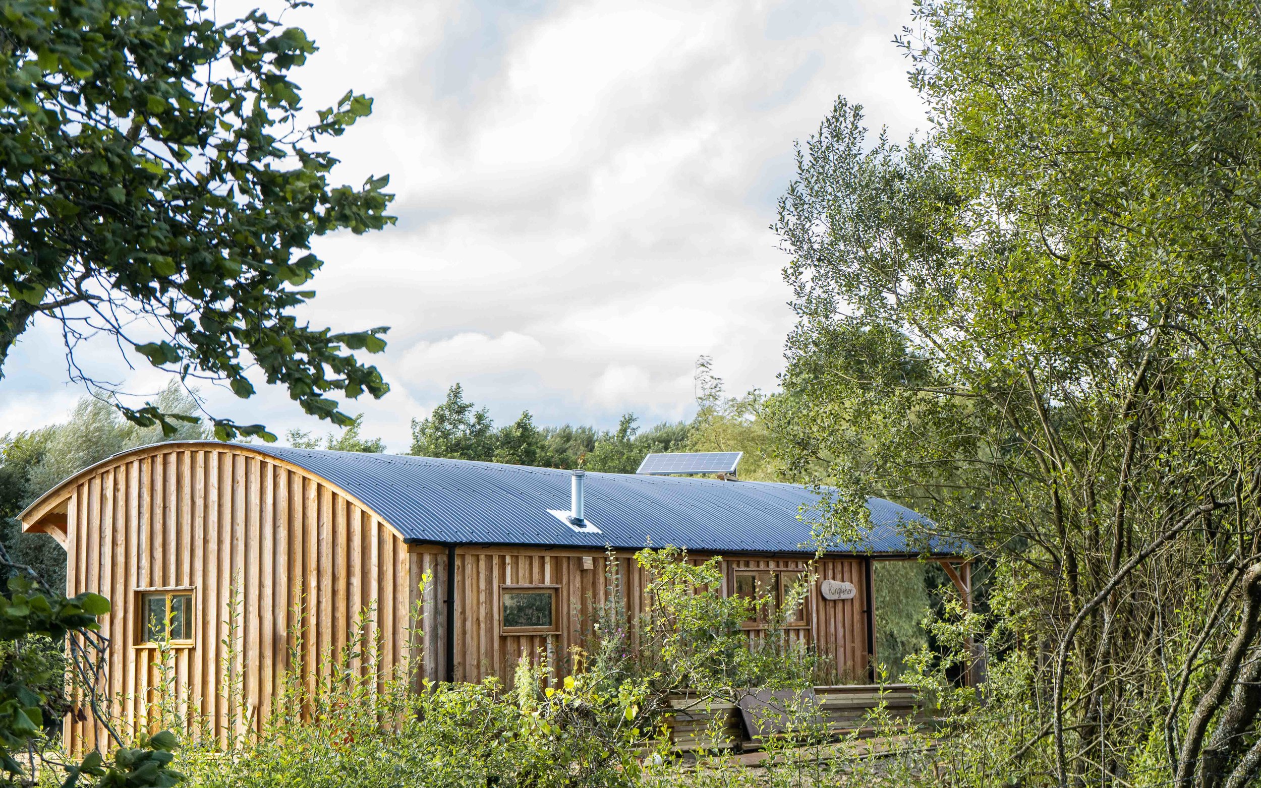 façade arrière houseboat