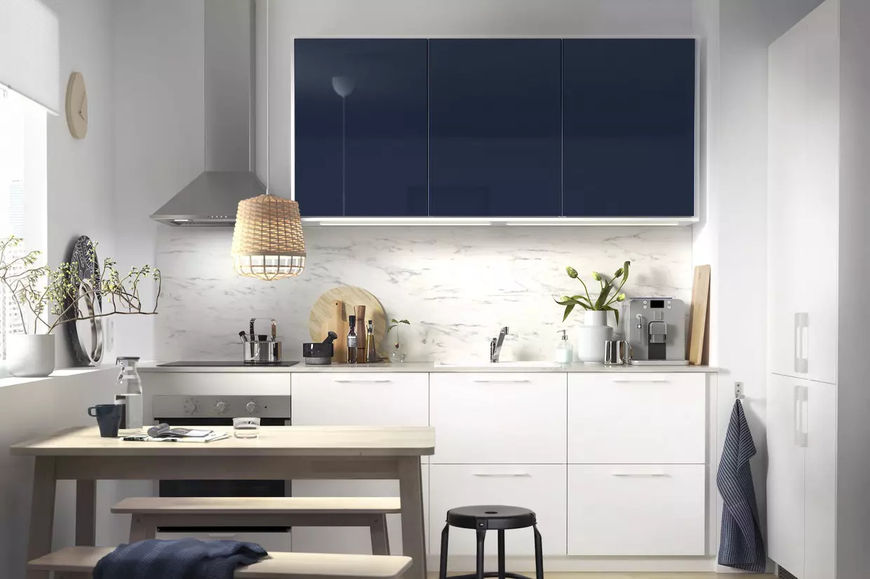 cuisine design blanche et marbre cuisine design blanche et marbre