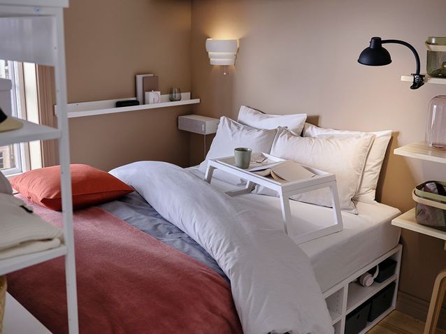 petite chambre à lit double