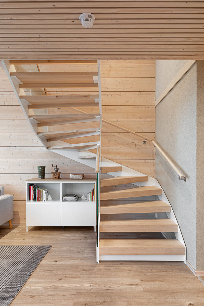 escalier bois
