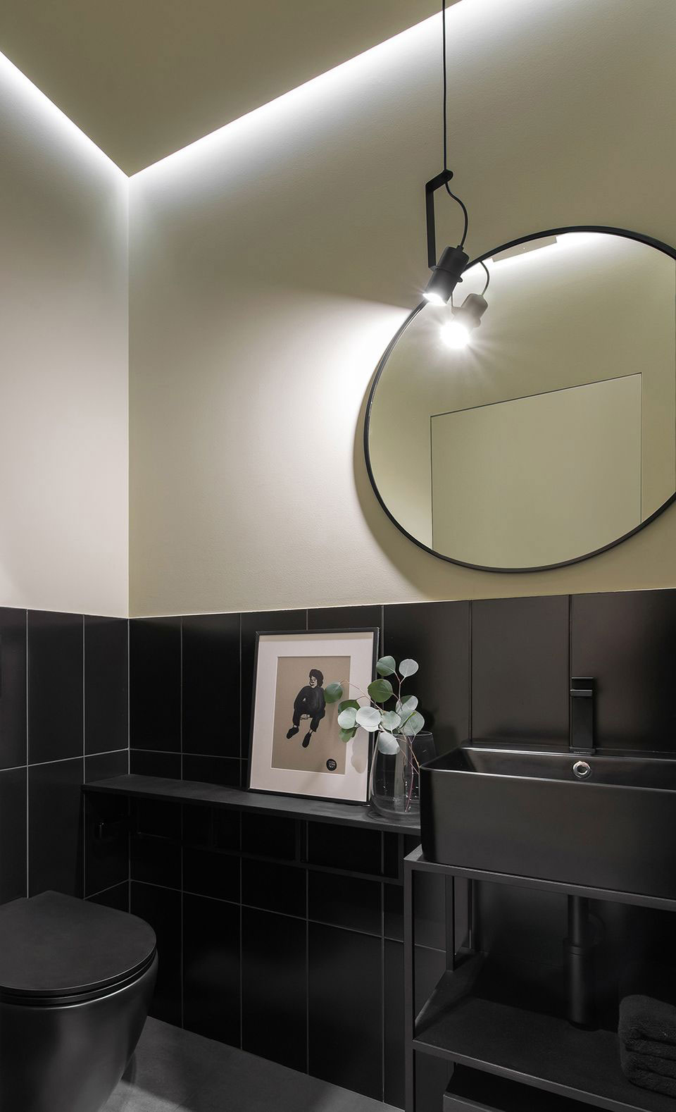 salle de bain noire salle de bain noire