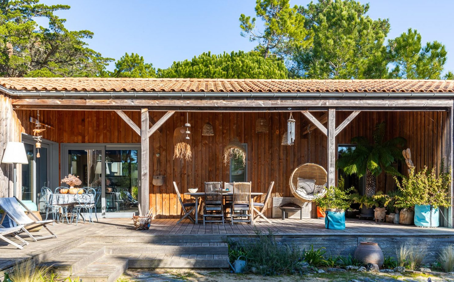 terrasse en bois abritée terrasse en bois abritée