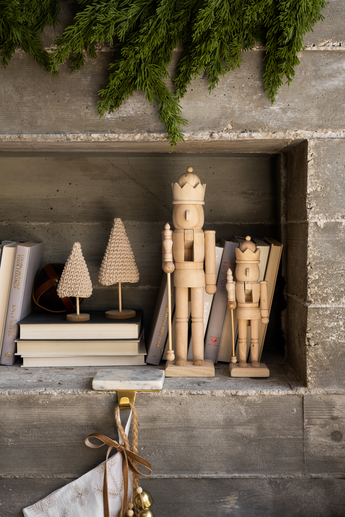 shelfie Noël naturel