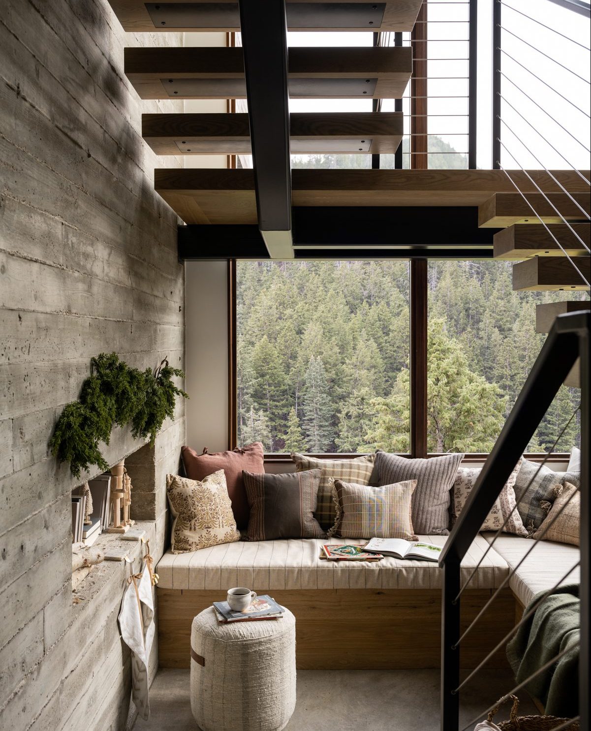 salon maison d'architecte