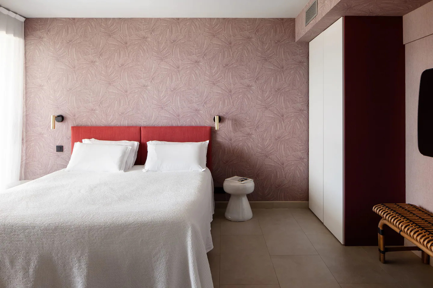 chambre papier-peint rouge chambre papier-peint rouge