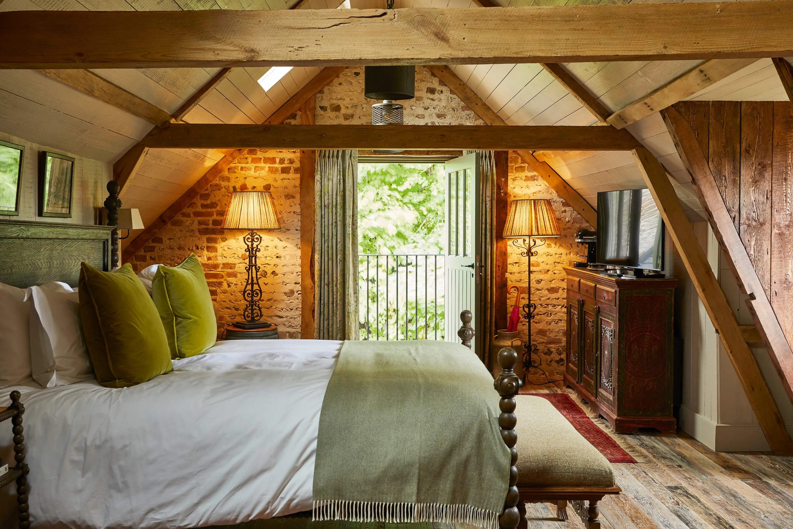 Décoration vintage et colorée dans le Sussex