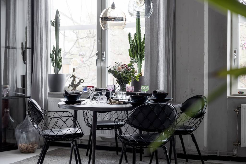 salle à manger appartement atypique