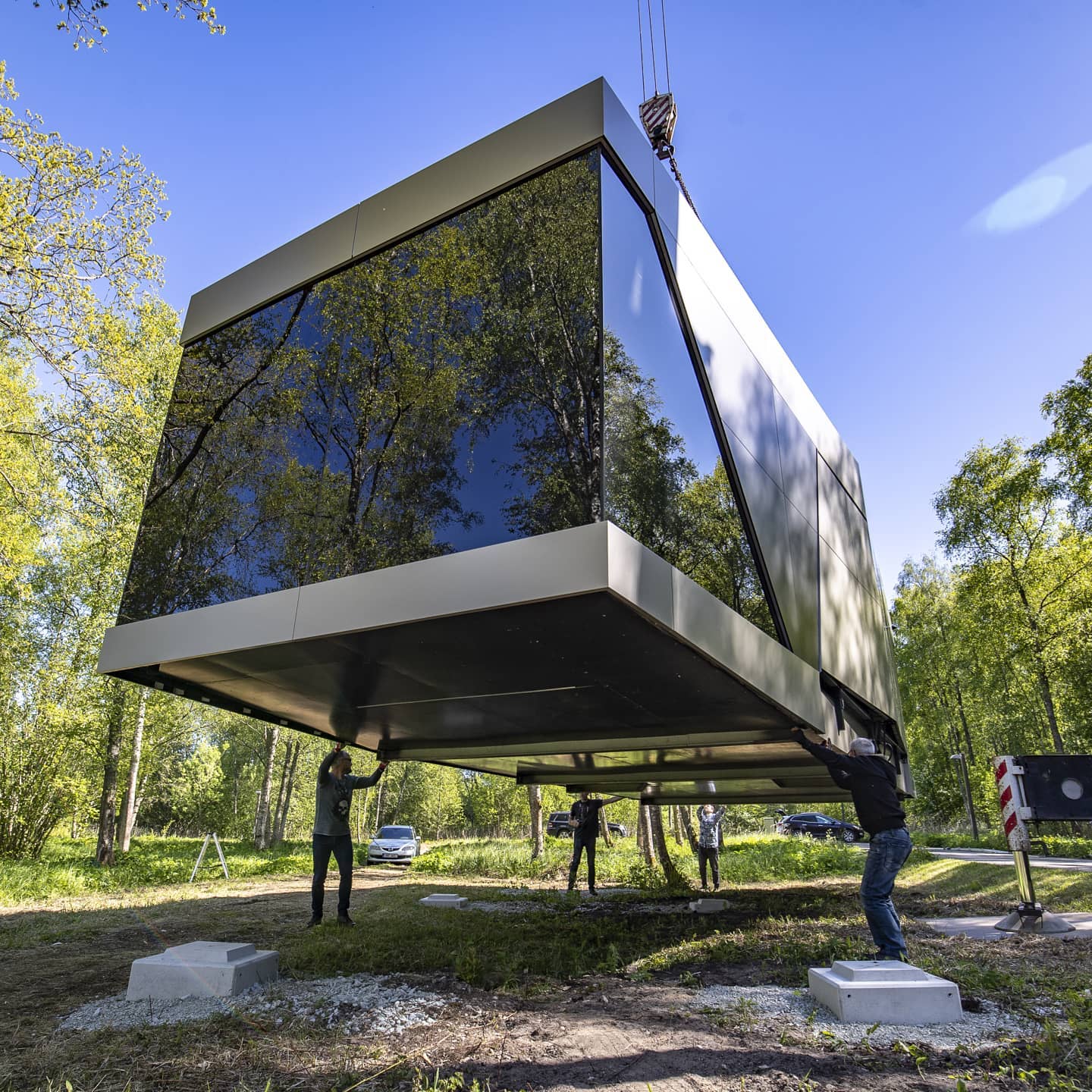 livraison maison préfabriquée