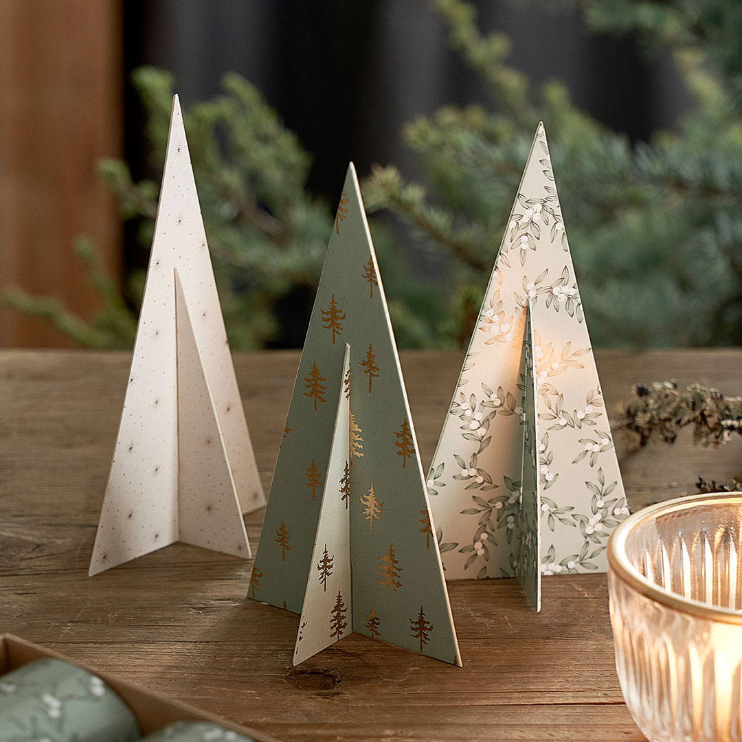 sapin carton Noël