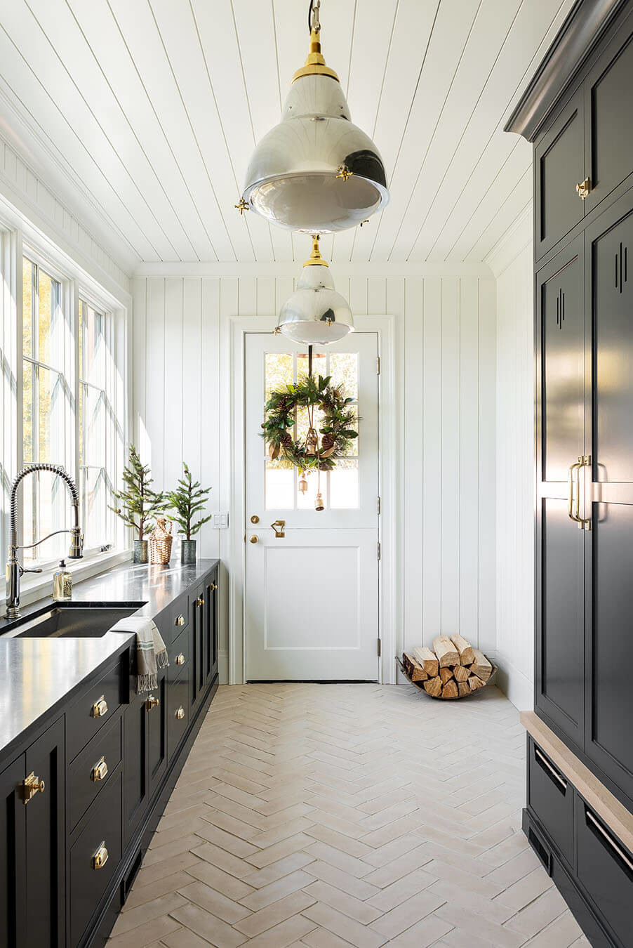 arrière cuisine maison McGee décoration Noël