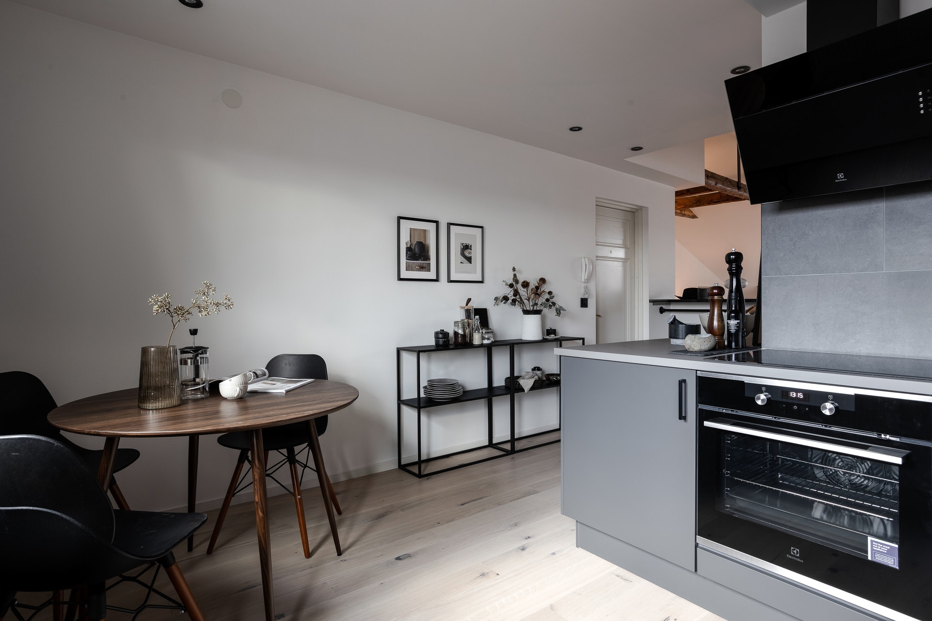 cuisine design grise