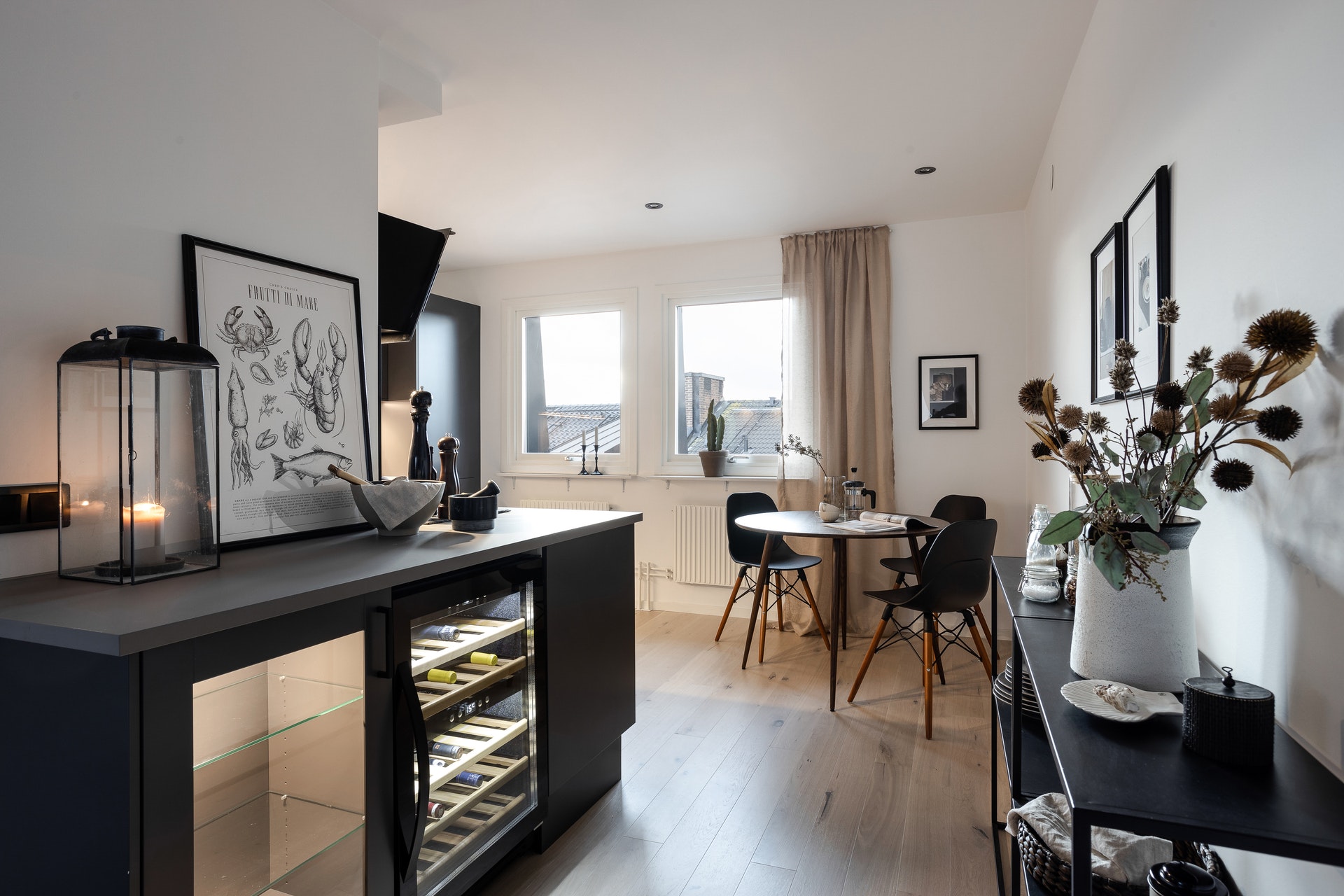 cuisine design grise