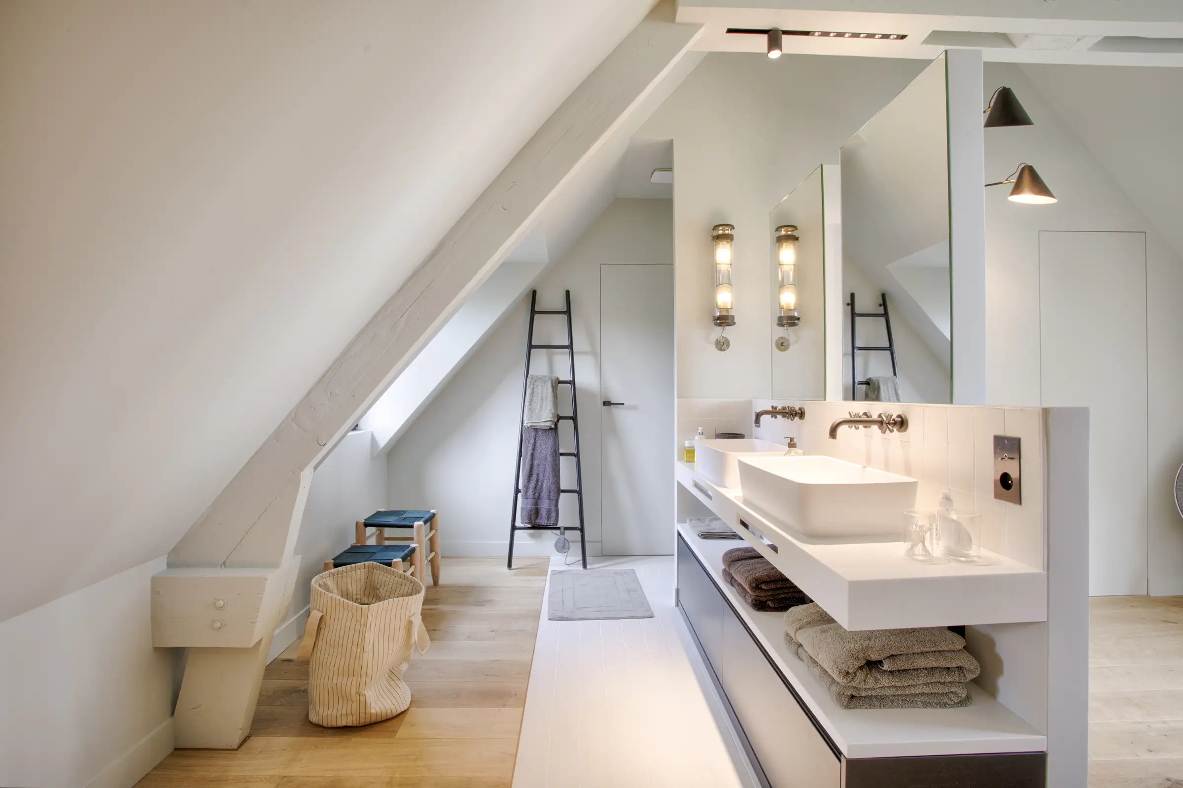 salle de bain sous combles