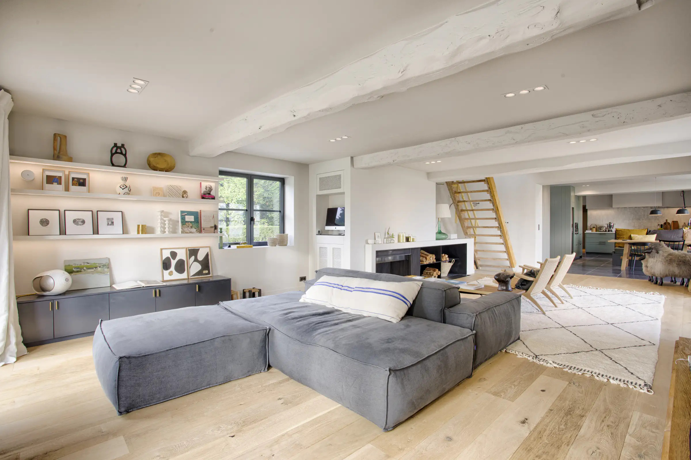 salon maison contemporaine Normandie