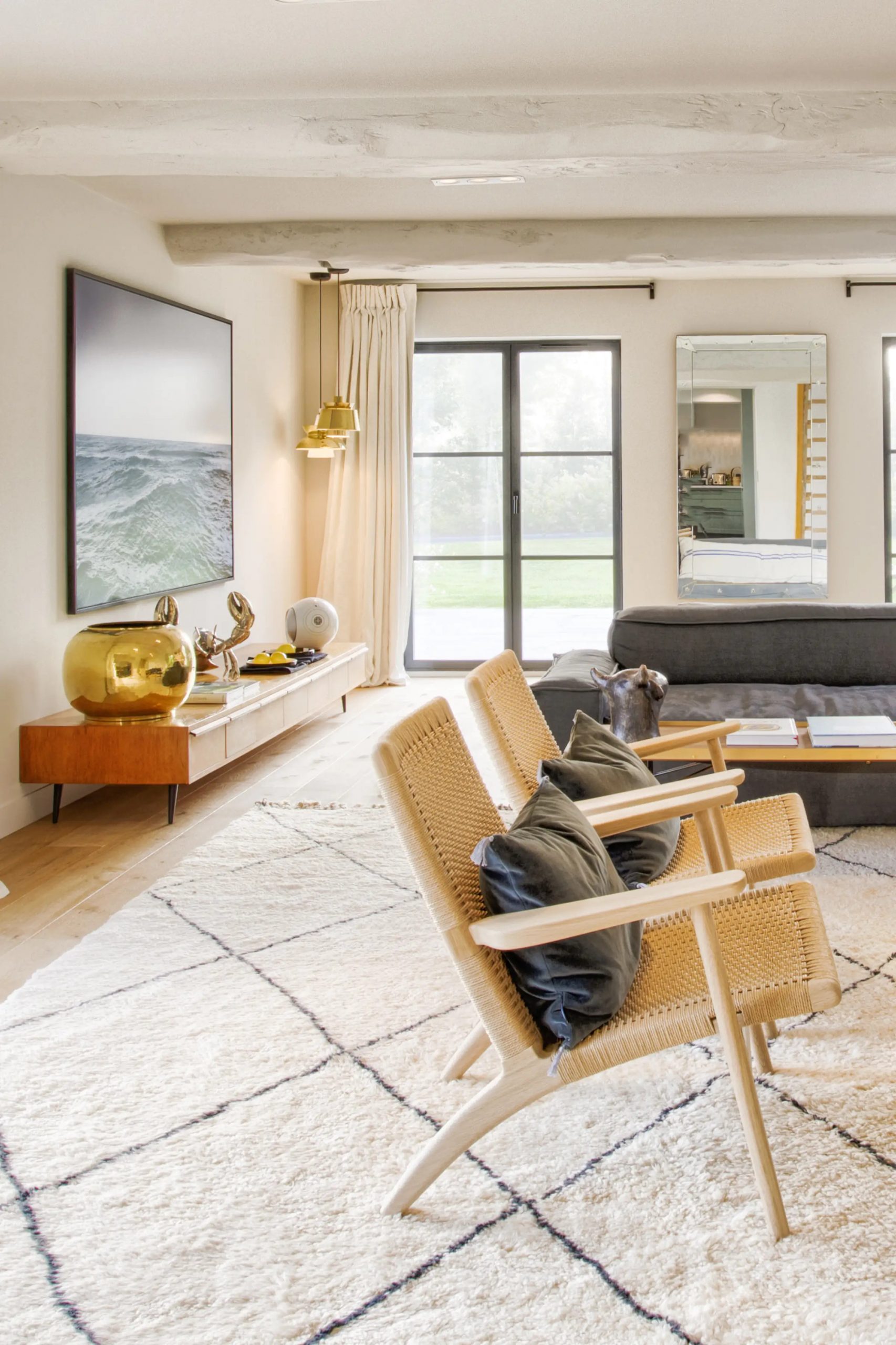 salon maison contemporaine Normandie