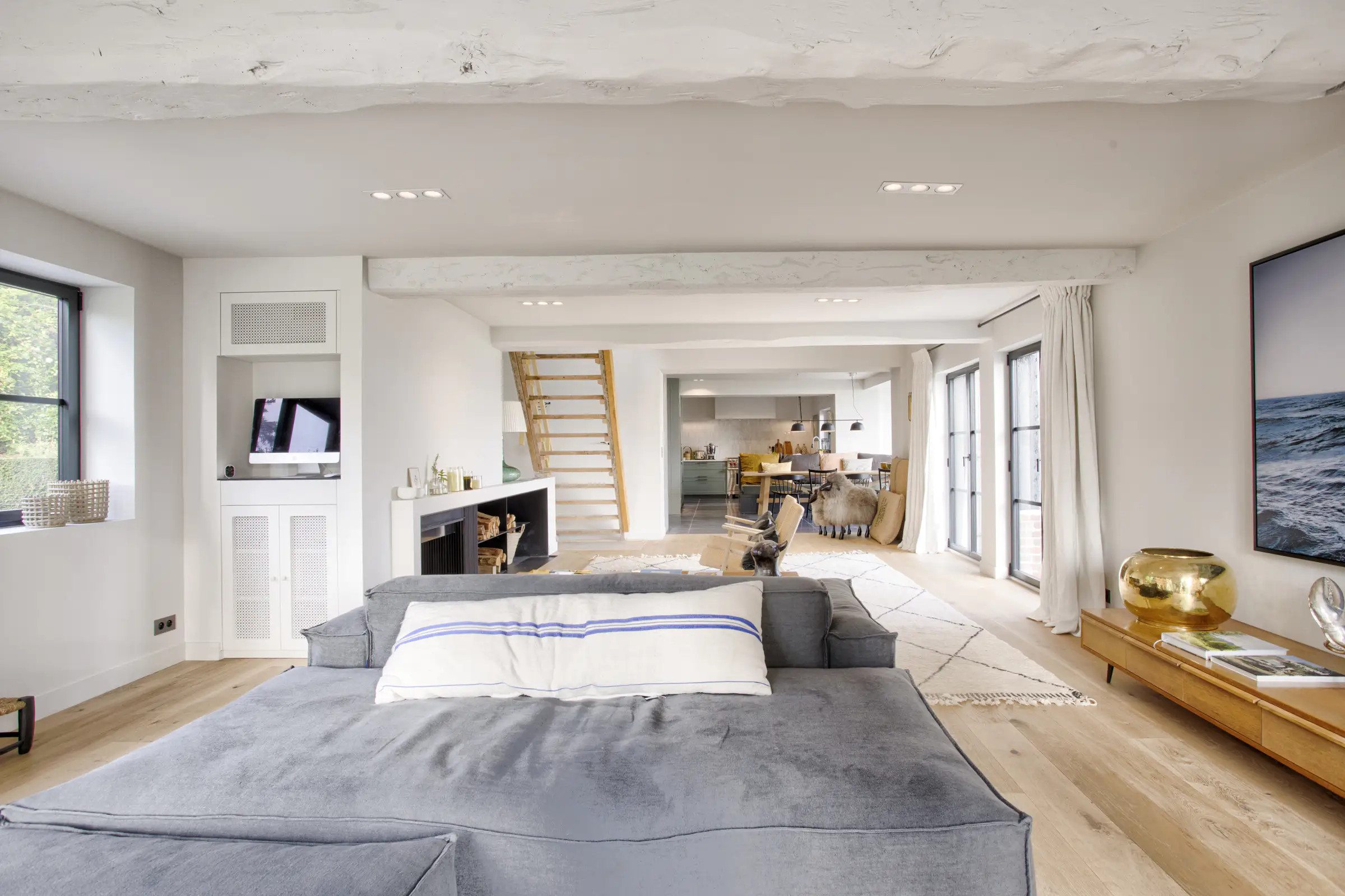 salon maison contemporaine Normandie