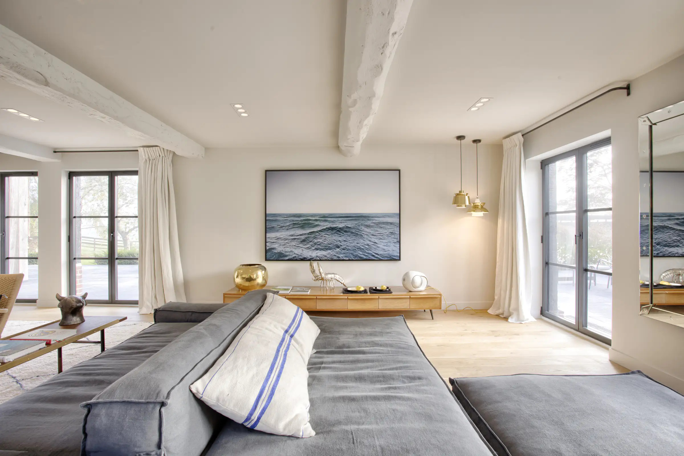 salon maison contemporaine Normandie