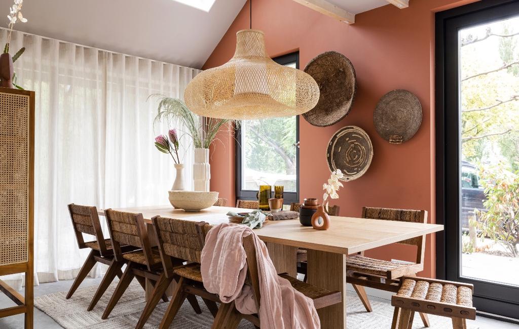 salle à manger décoration naturelle et terracotta salle à manger décoration naturelle et terracotta