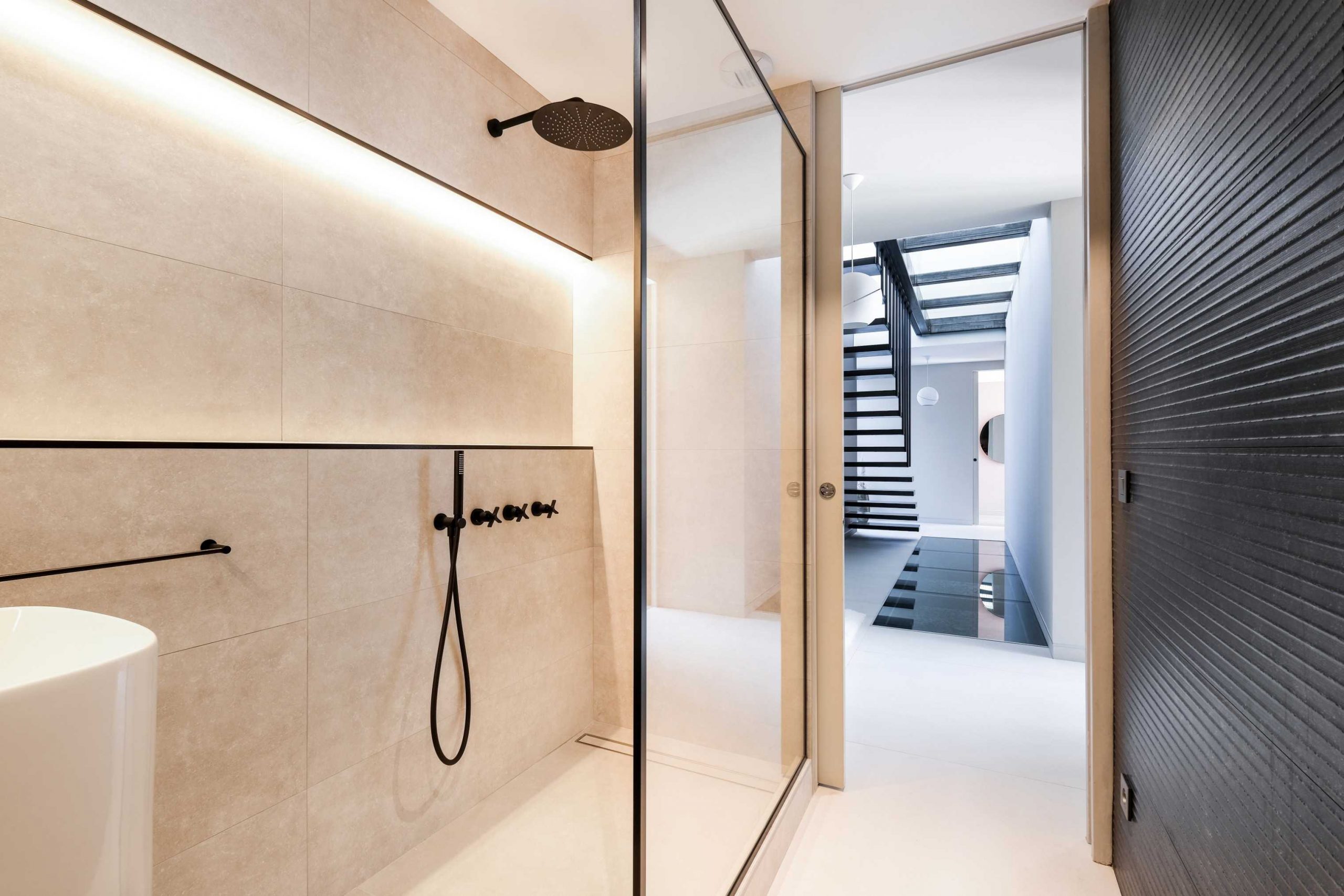 douche à l douche à l'italienne
