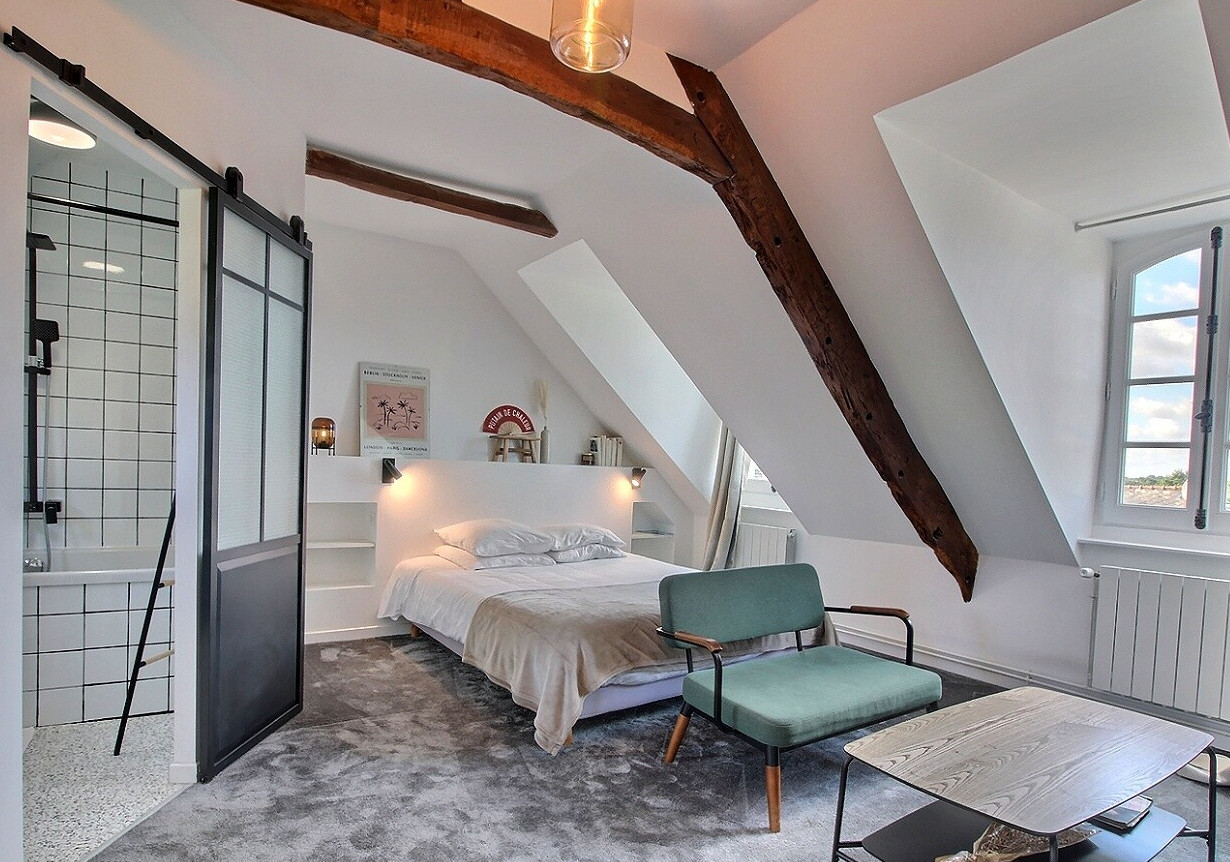 chambre avec poutres esprit vintage chambre avec poutres esprit vintage
