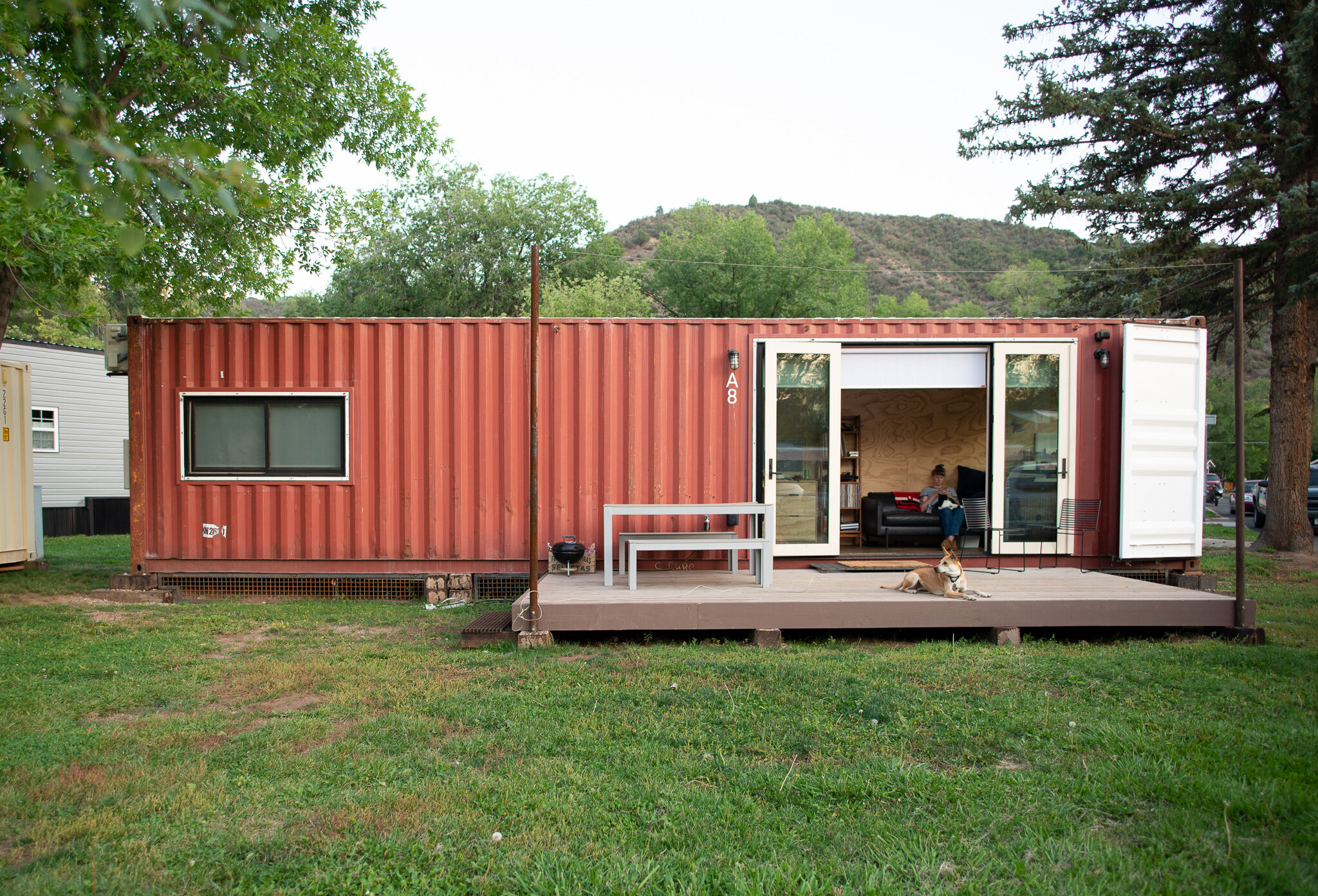 façade mini maison container 25m2 façade mini maison container 25m2